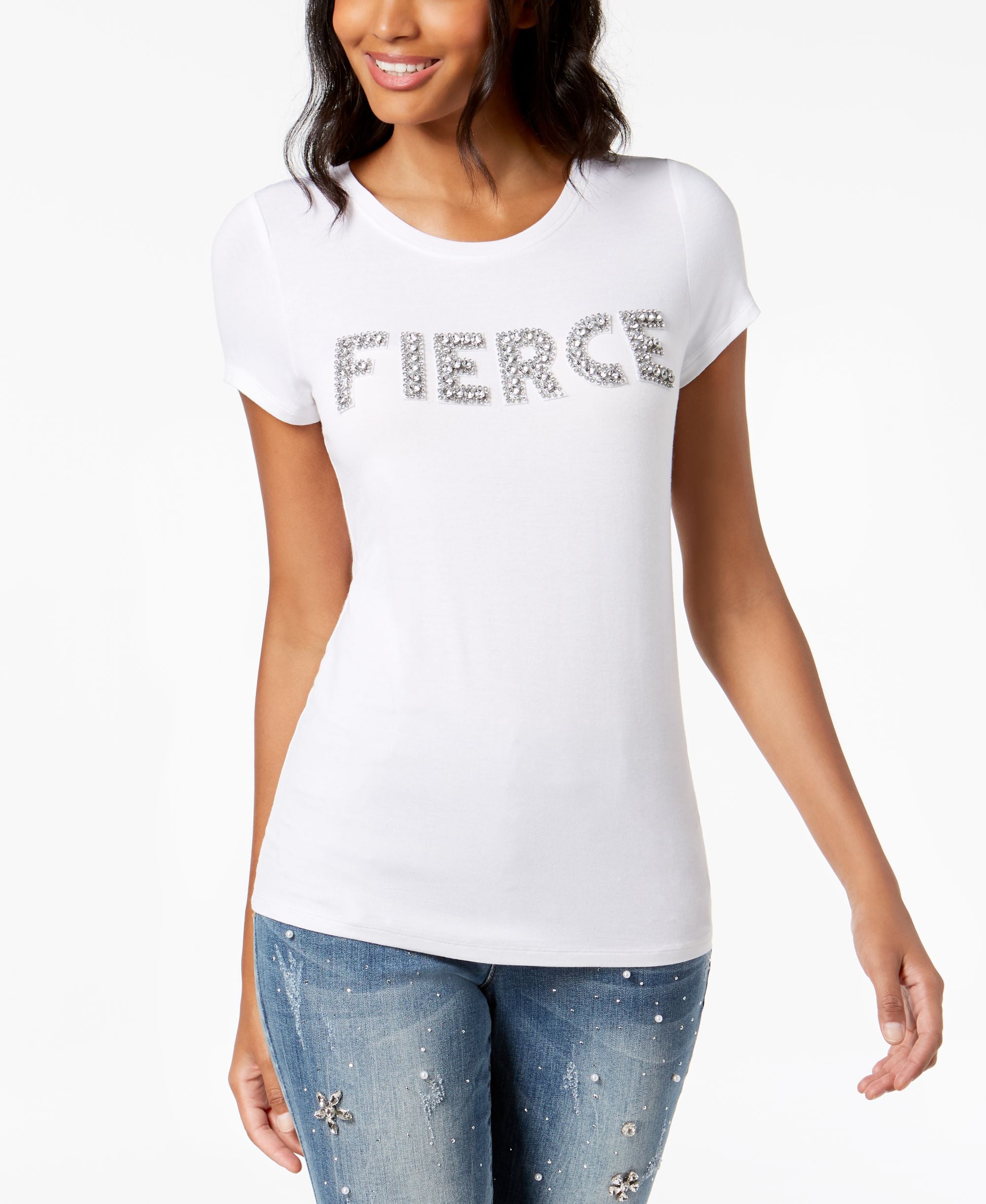 Fierce Embellished T-Shirt