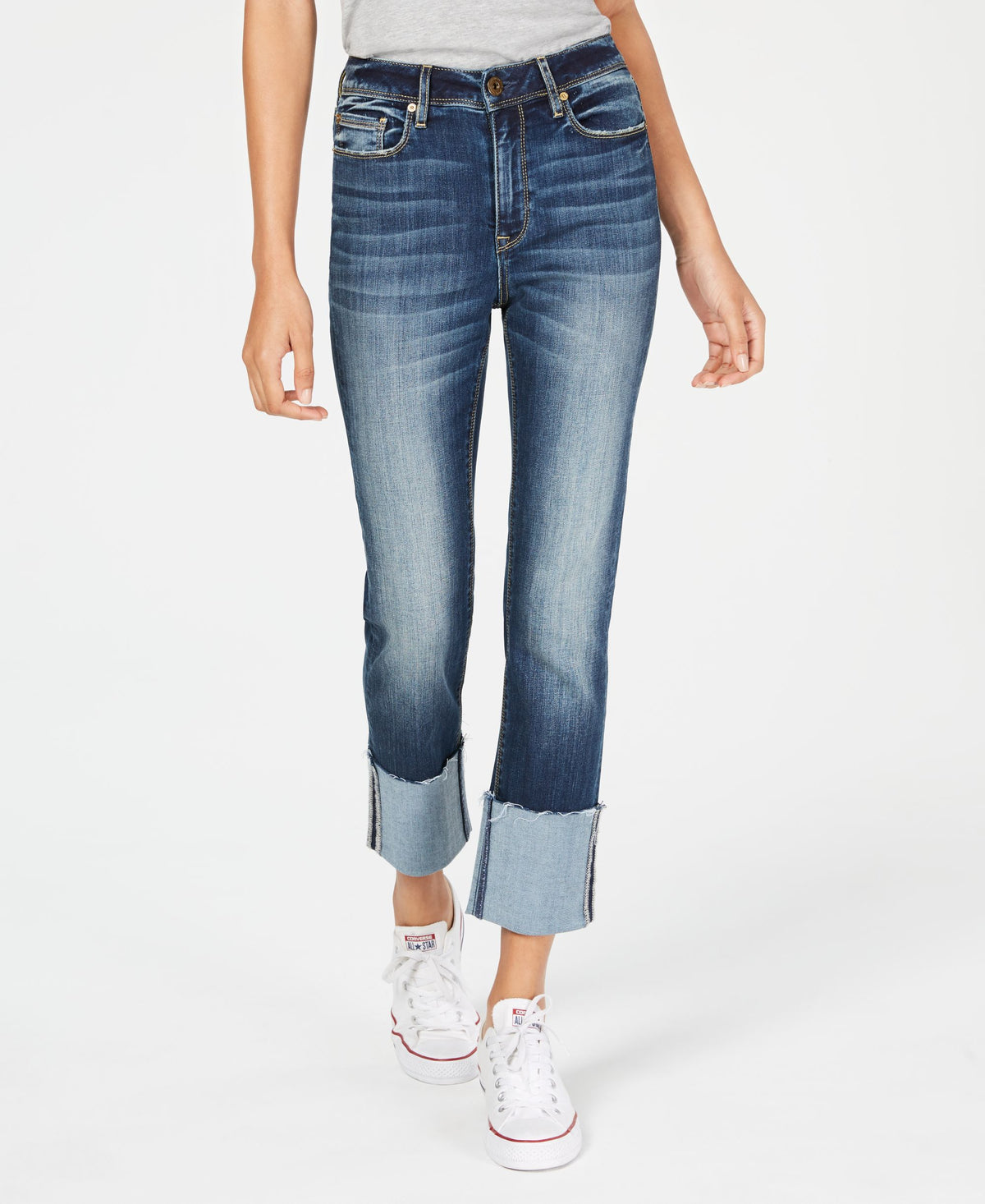 American Rag Juniors High Rise Slim Straight Leg Jeans