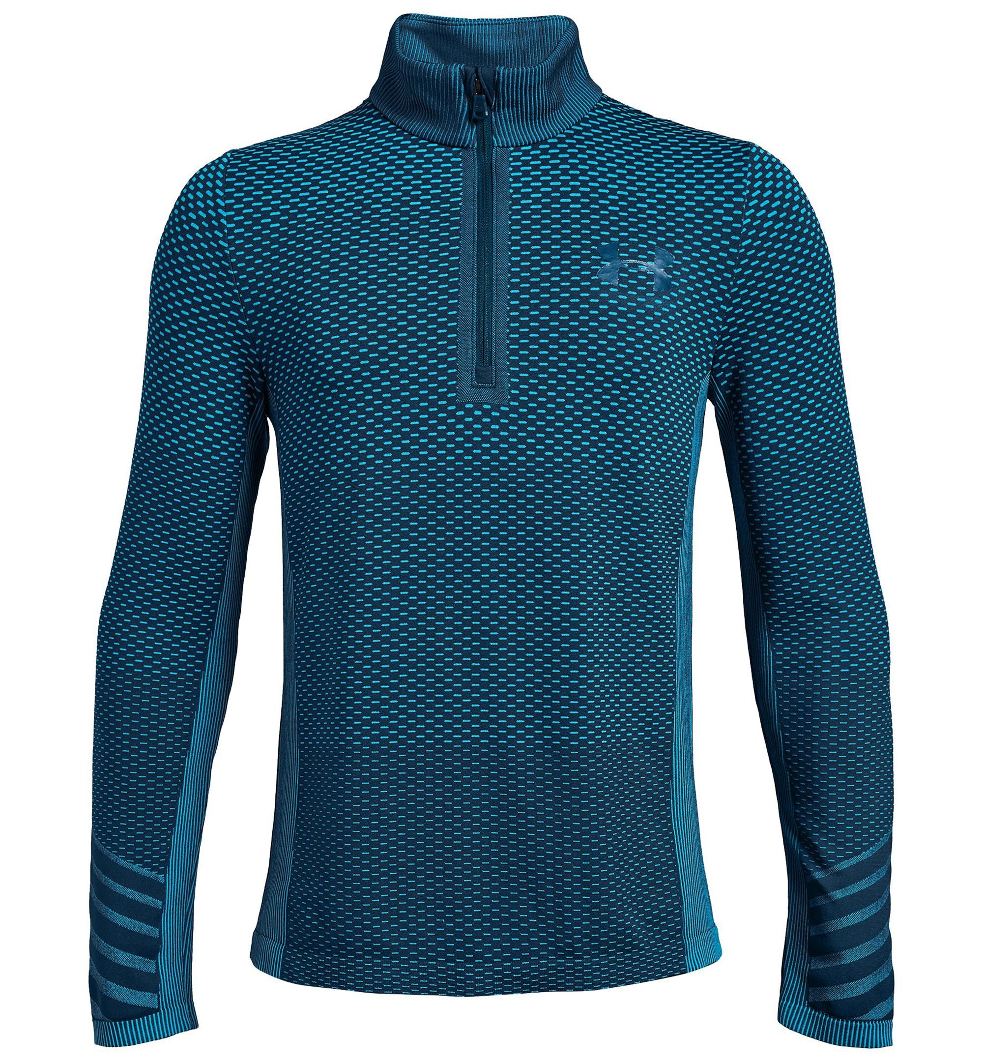Under Armour Big Boys Seamless Quarter Zip Pullover