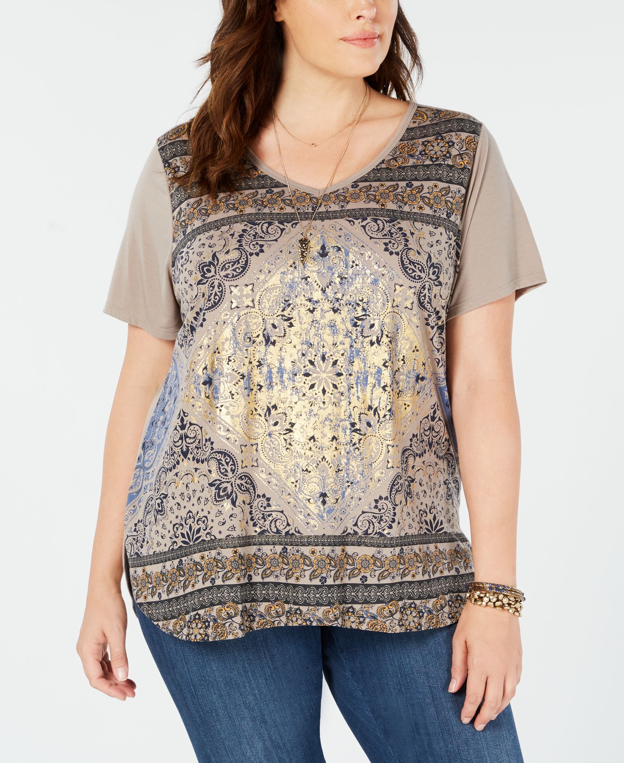 Style & Co Plus Size Graphic T-Shirt