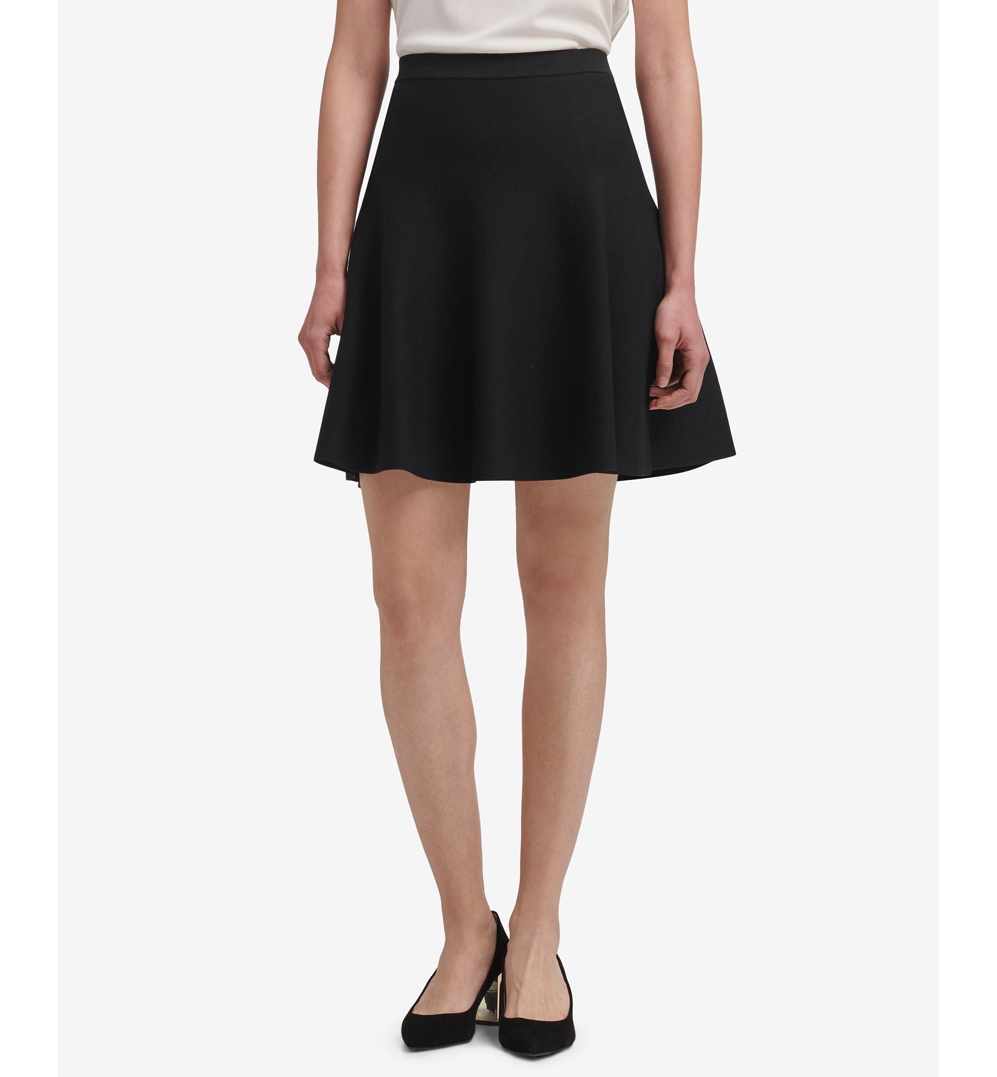 DKNY Knit A Line Skirt