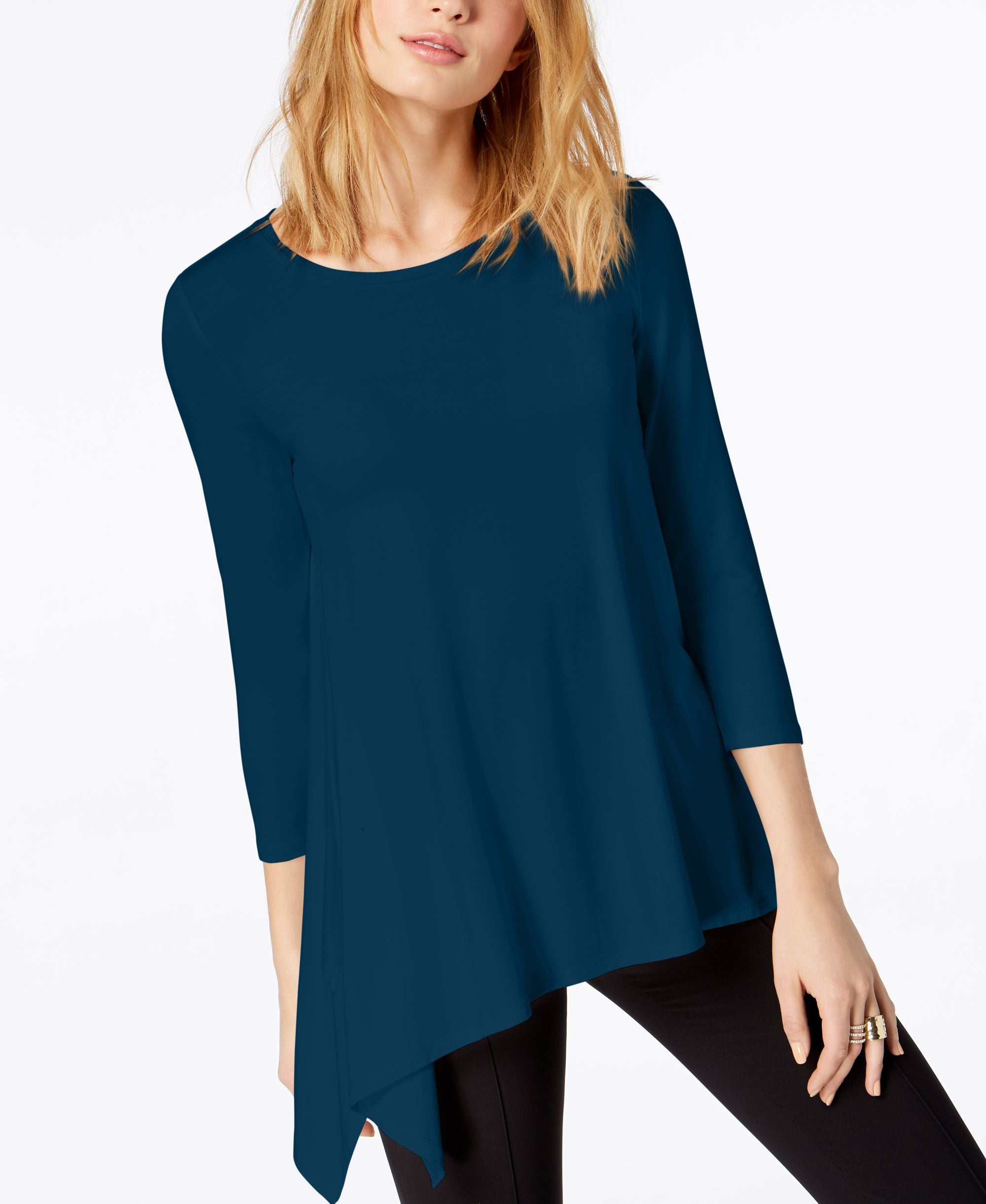 Alfani Asymmetrical Hem Top