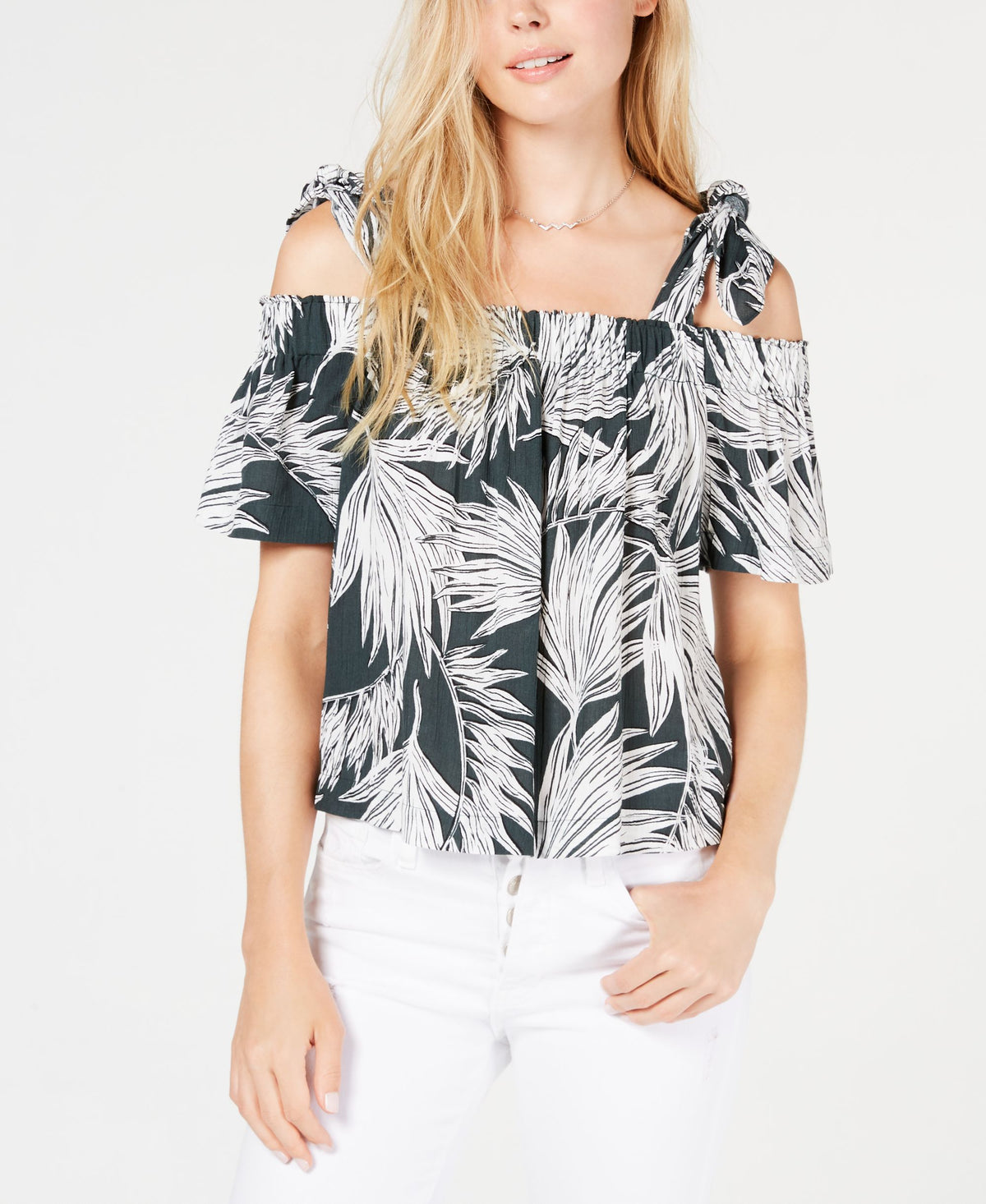 Cold-Shoulder Top