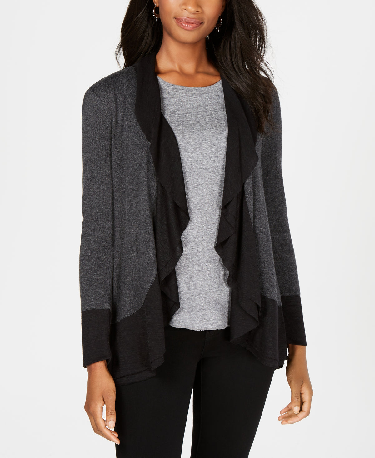 Open-Front Cardigan