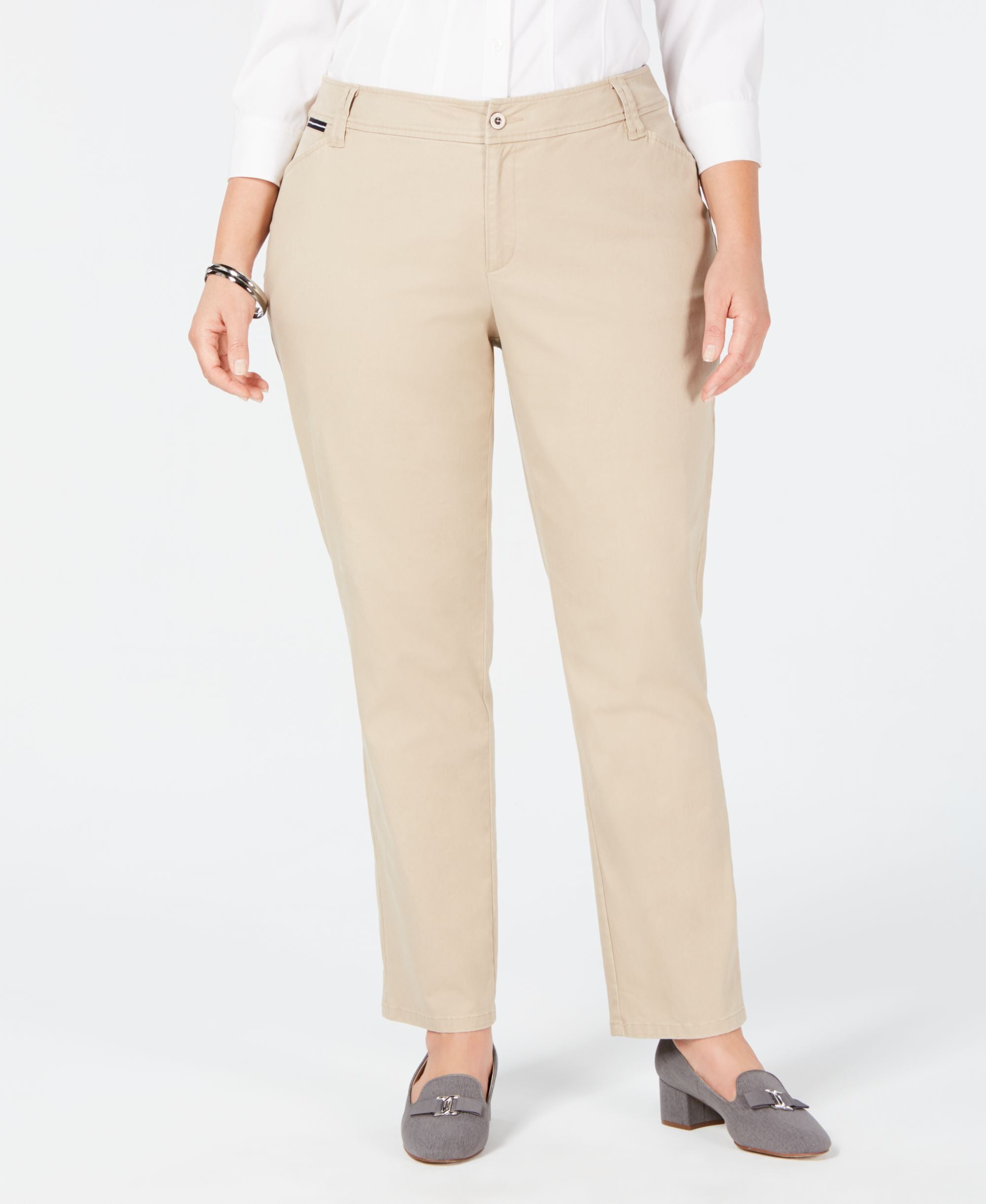 Charter Club Plus Size Chino Pants