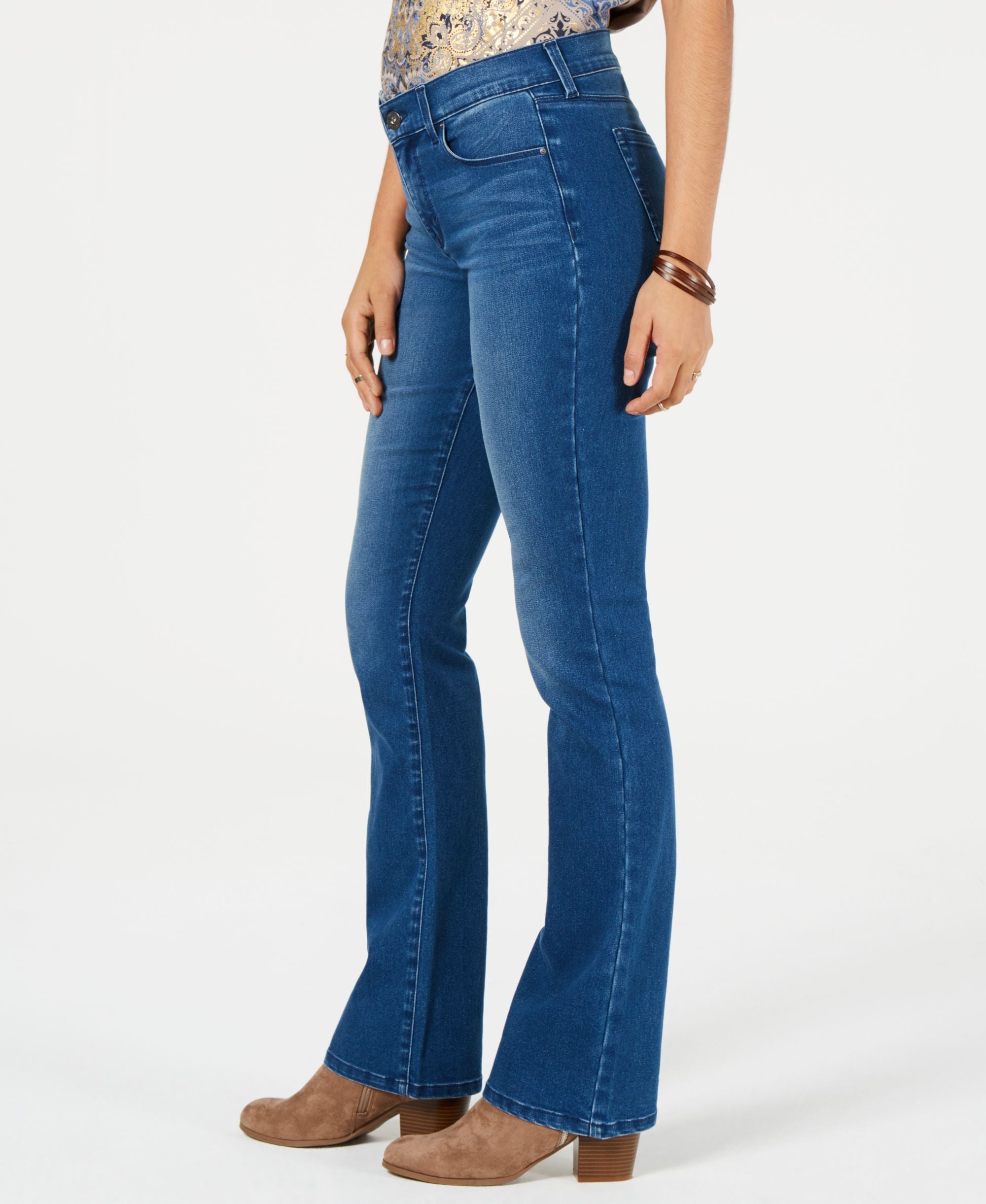 Style & Co Mid Rise Bootcut Jeans
