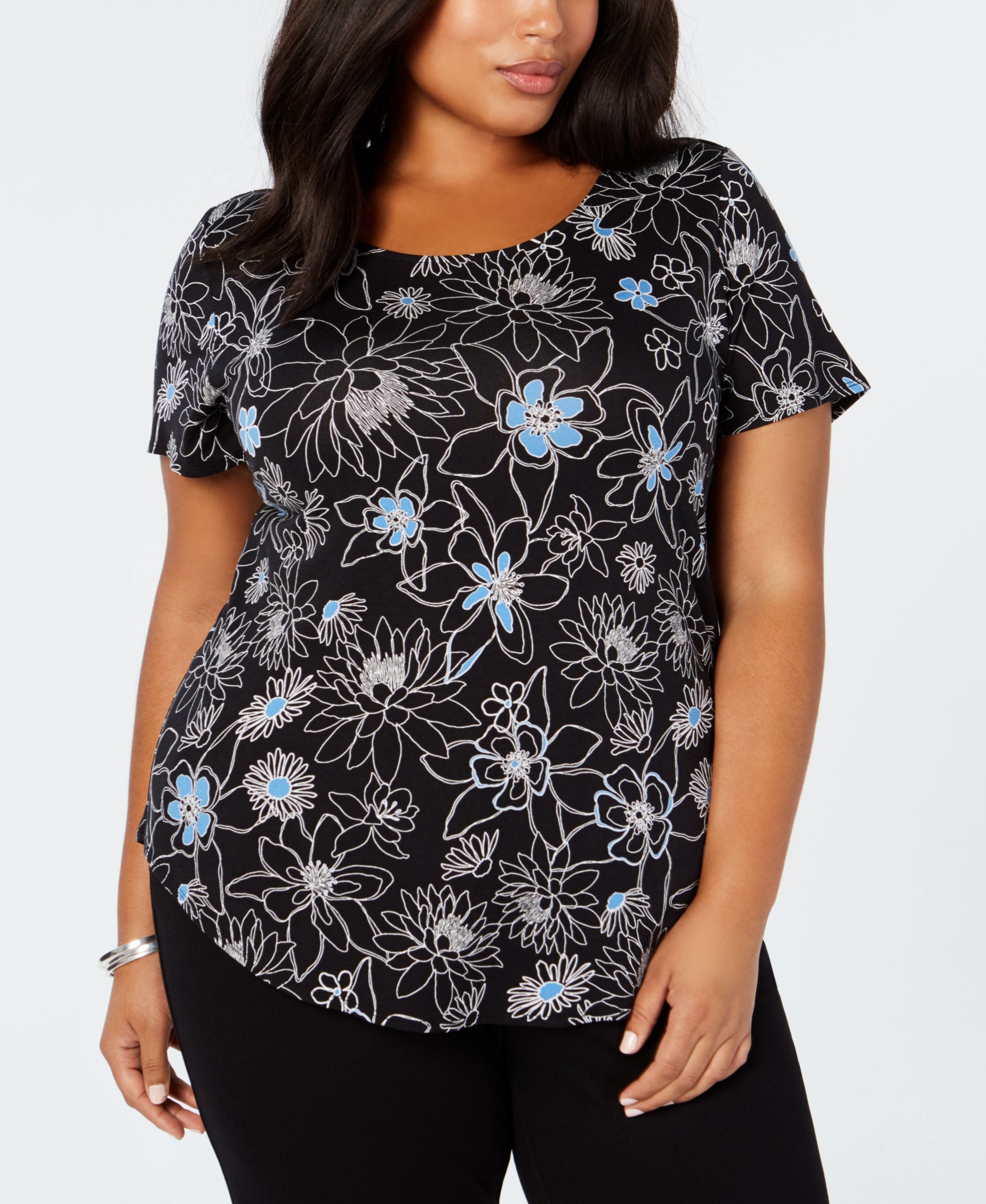 Plus Size Printed T-Shirt