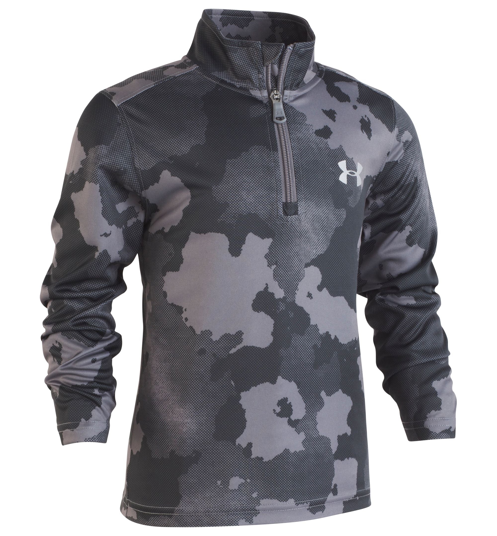Under Armour Toddler Boys Traverse Camo Print 1/4 Zip Shirt