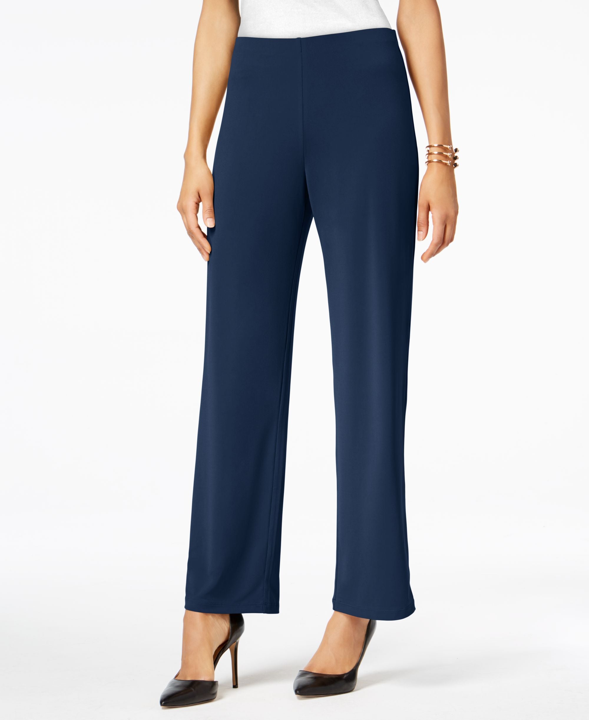 Alfani Knit Wide Leg Pant