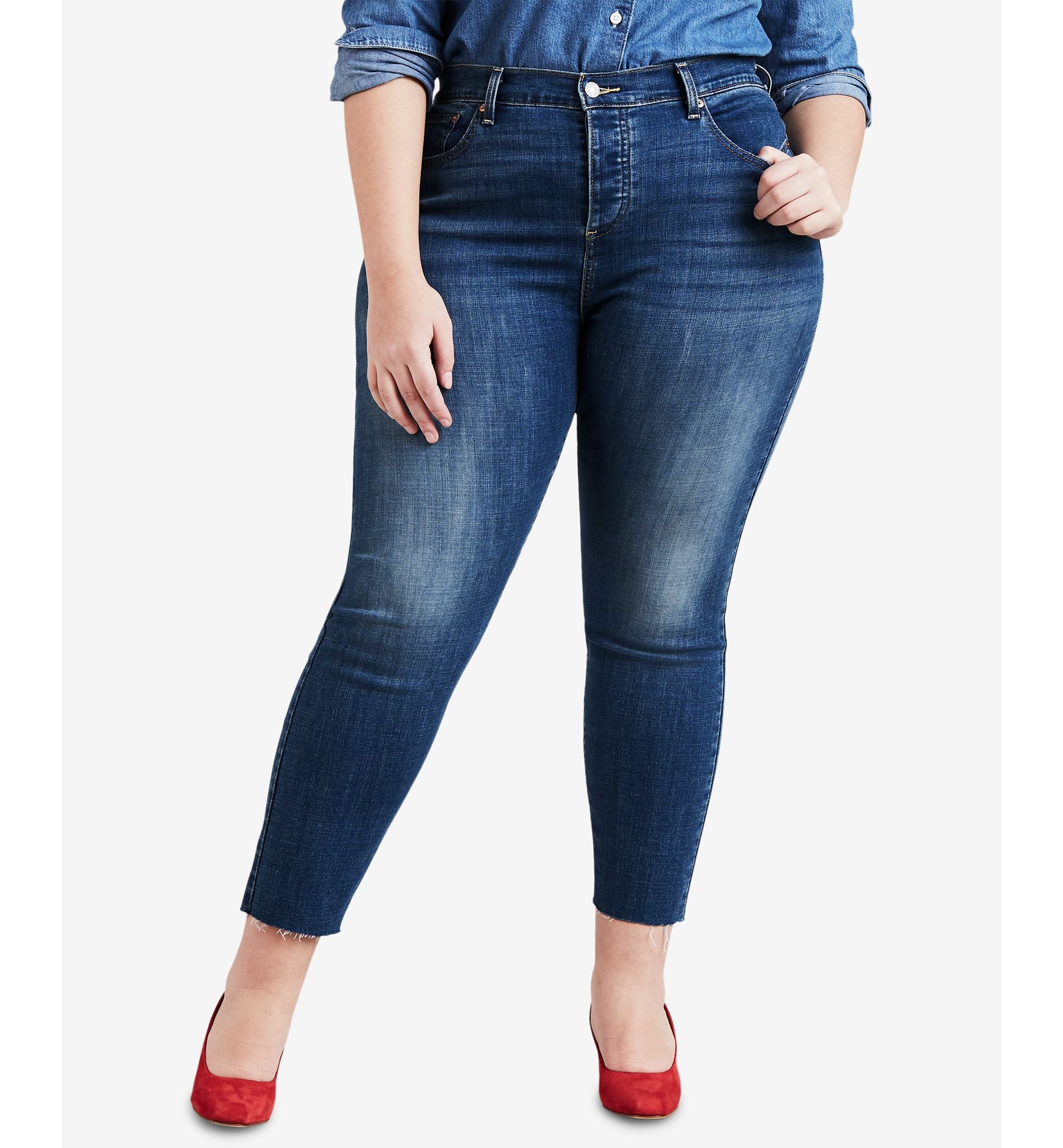 Levis Plus Size Wedgie Jeans