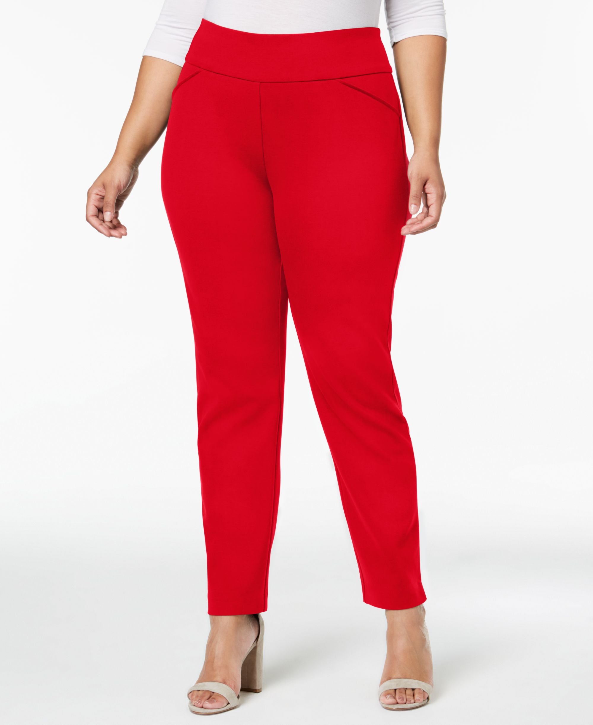 Charter Club Plus Size Ponte Knit Pants