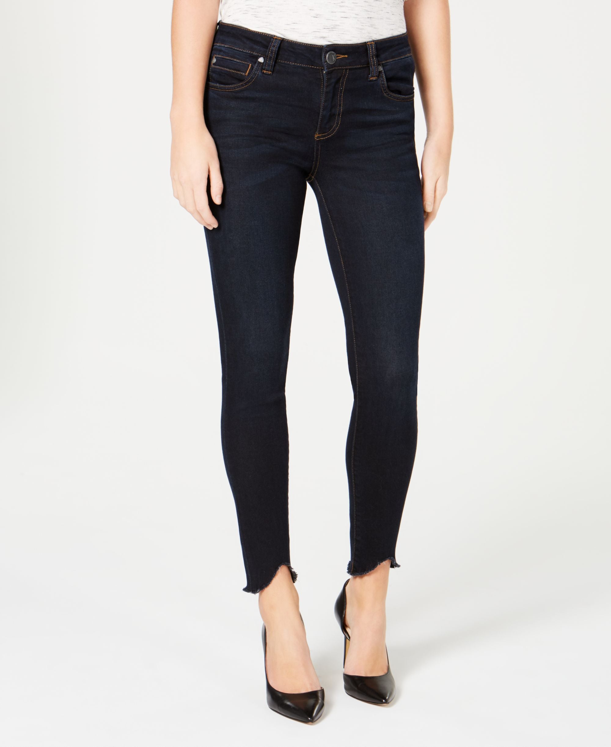 Kut From The Kloth Connie Uneven Hem Jeans