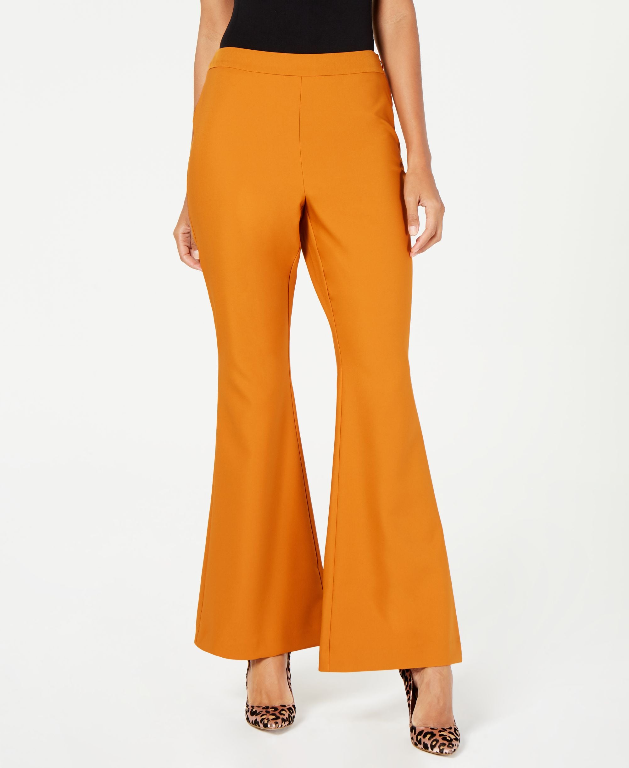 Wide Leg Suit Pants