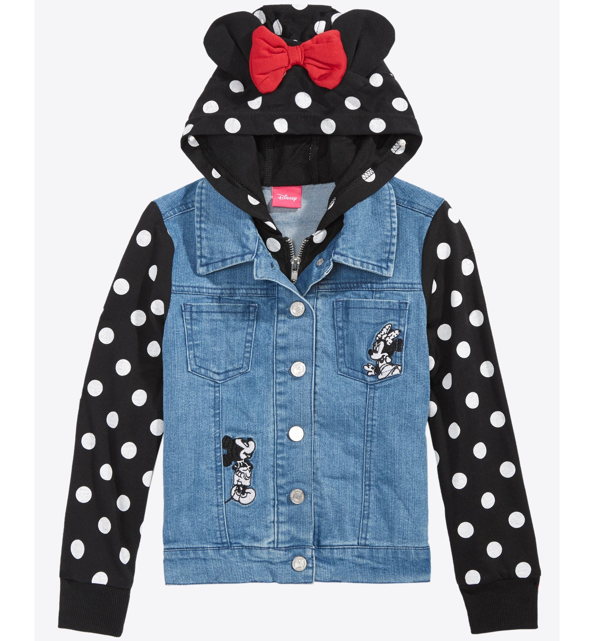 Disney Toddler Girls Layered Look Denim Jacket