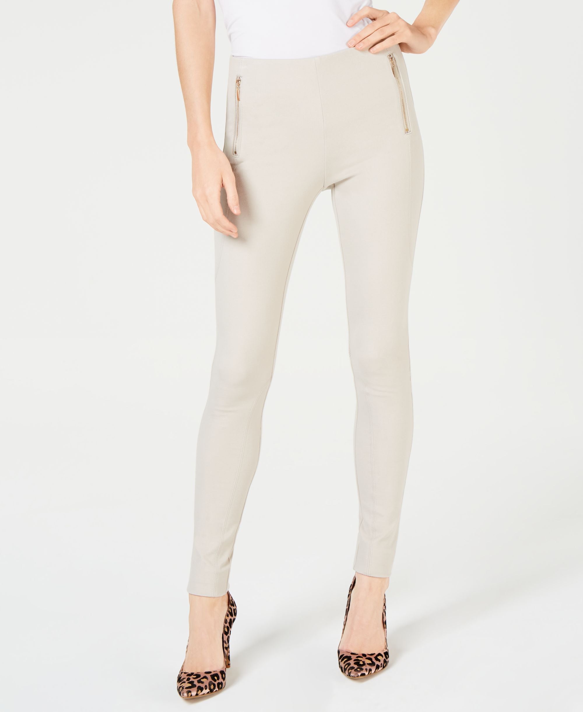 Ponte Knit Skinny Pants