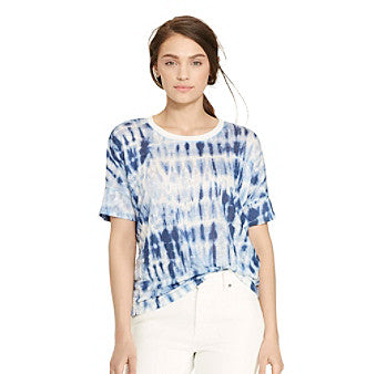 Lauren Ralph Lauren Petite Tie-Dye T-Shirt
