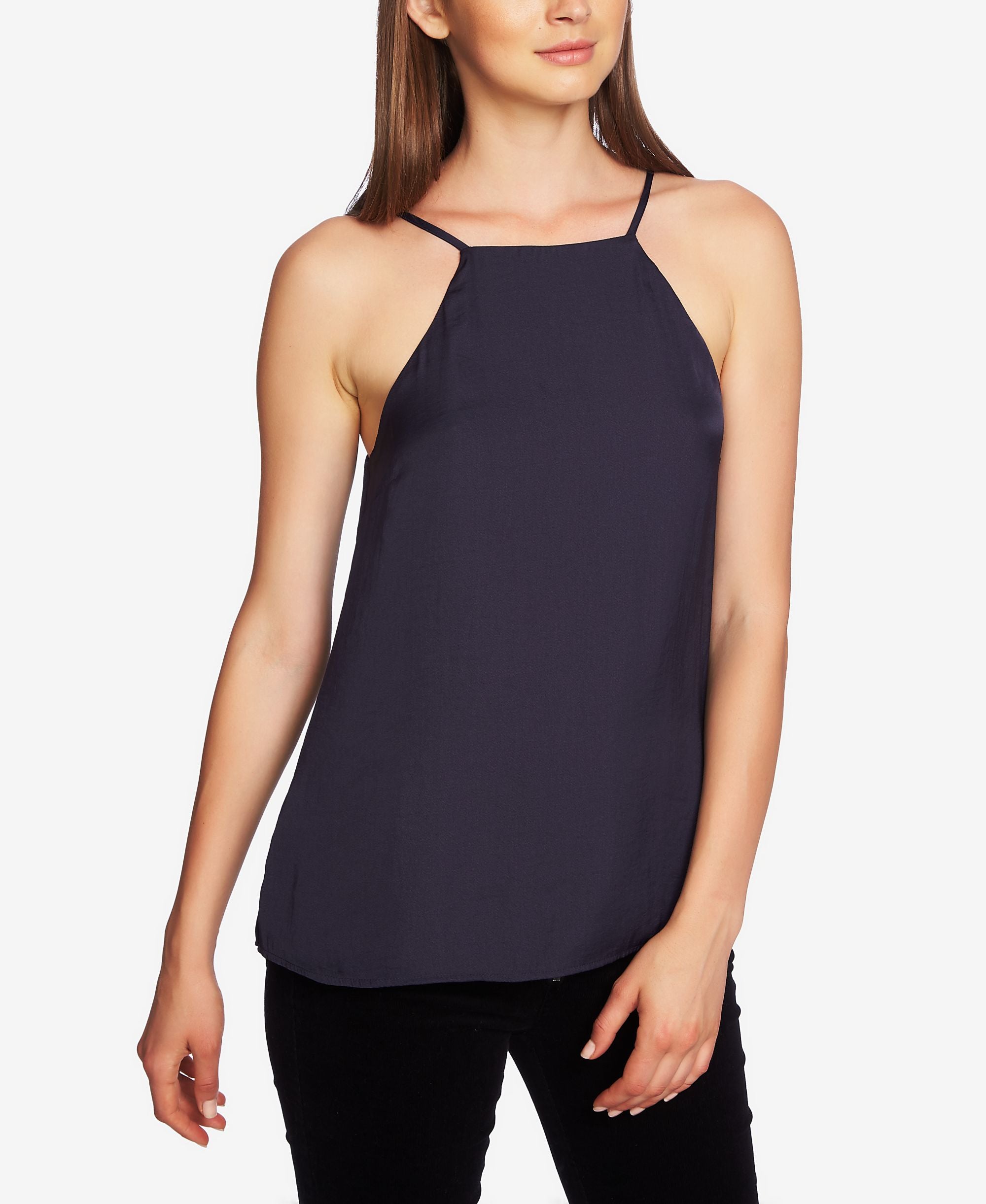 1.State Laced Back Halter Top