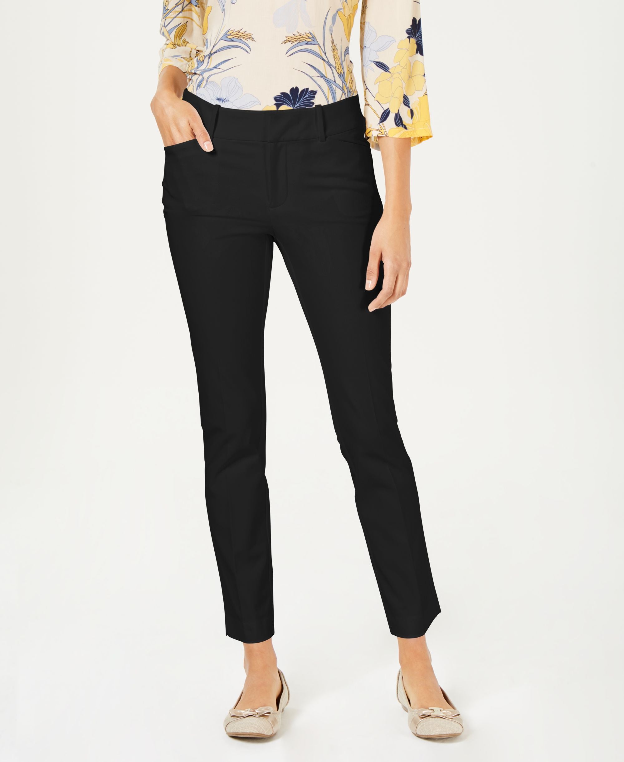 Newport Tummy-Control Slim-Fit Pants