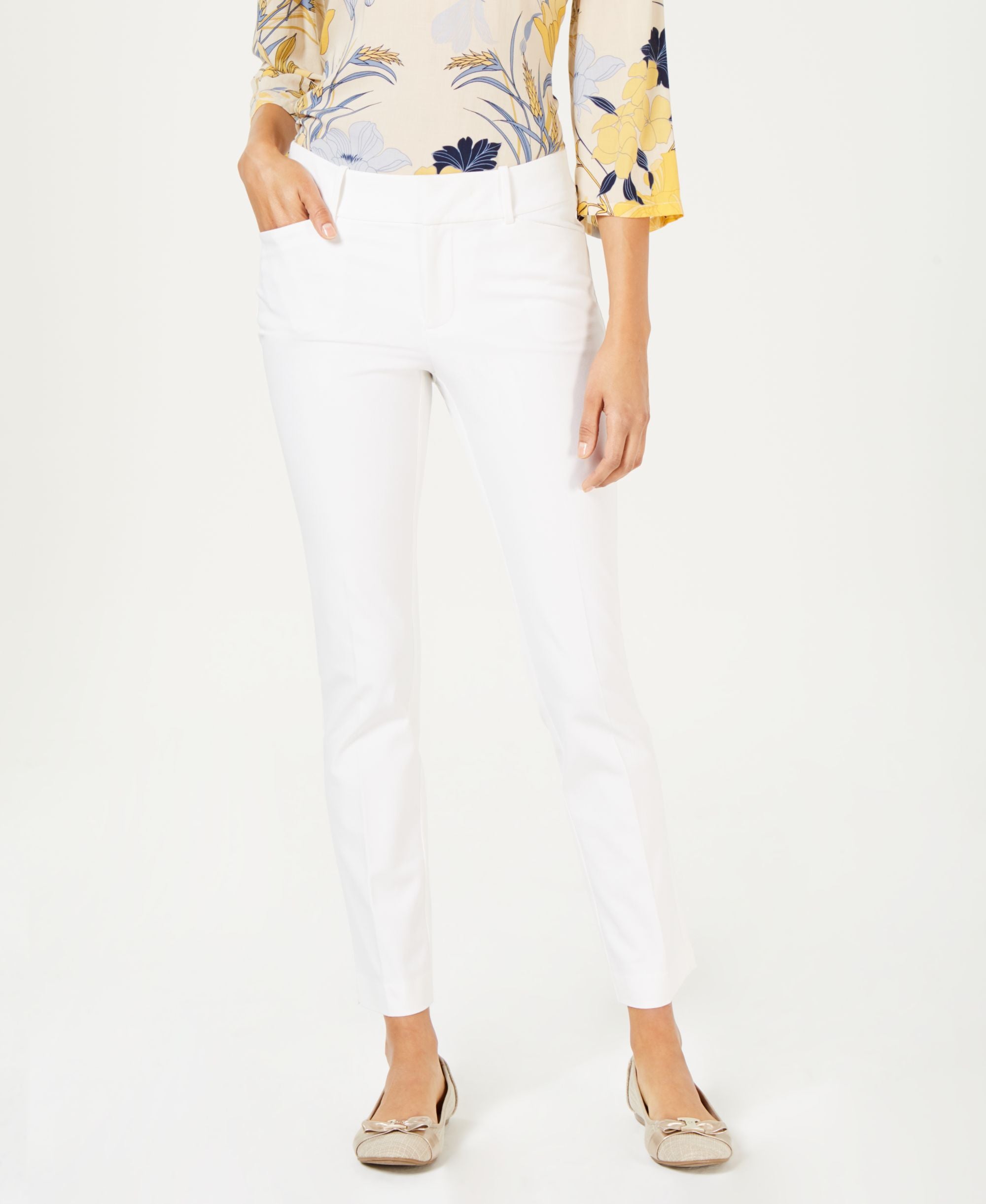 Newport Tummy-Control Slim-Fit Pants