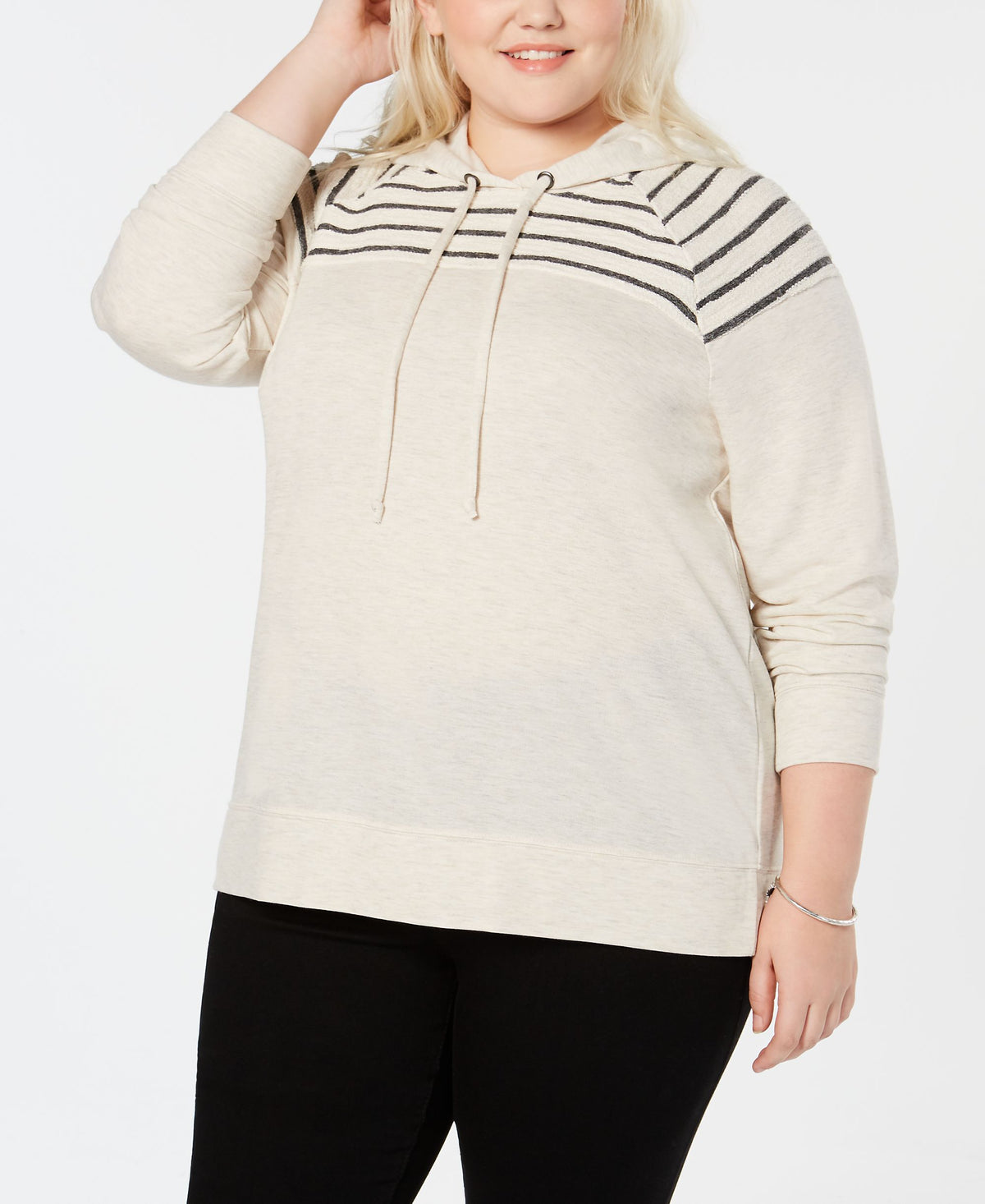 Plus Size Hooded Sweatshirt