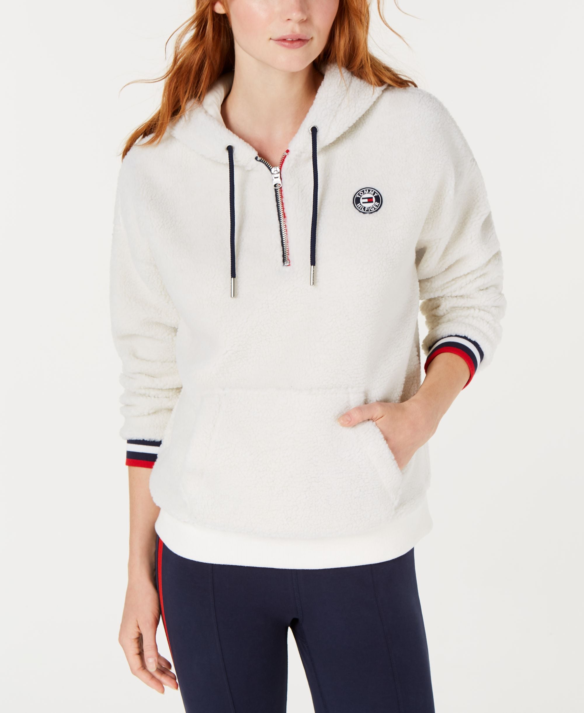 Tommy Hilfiger Sport Fleece Half Zip Hoodie