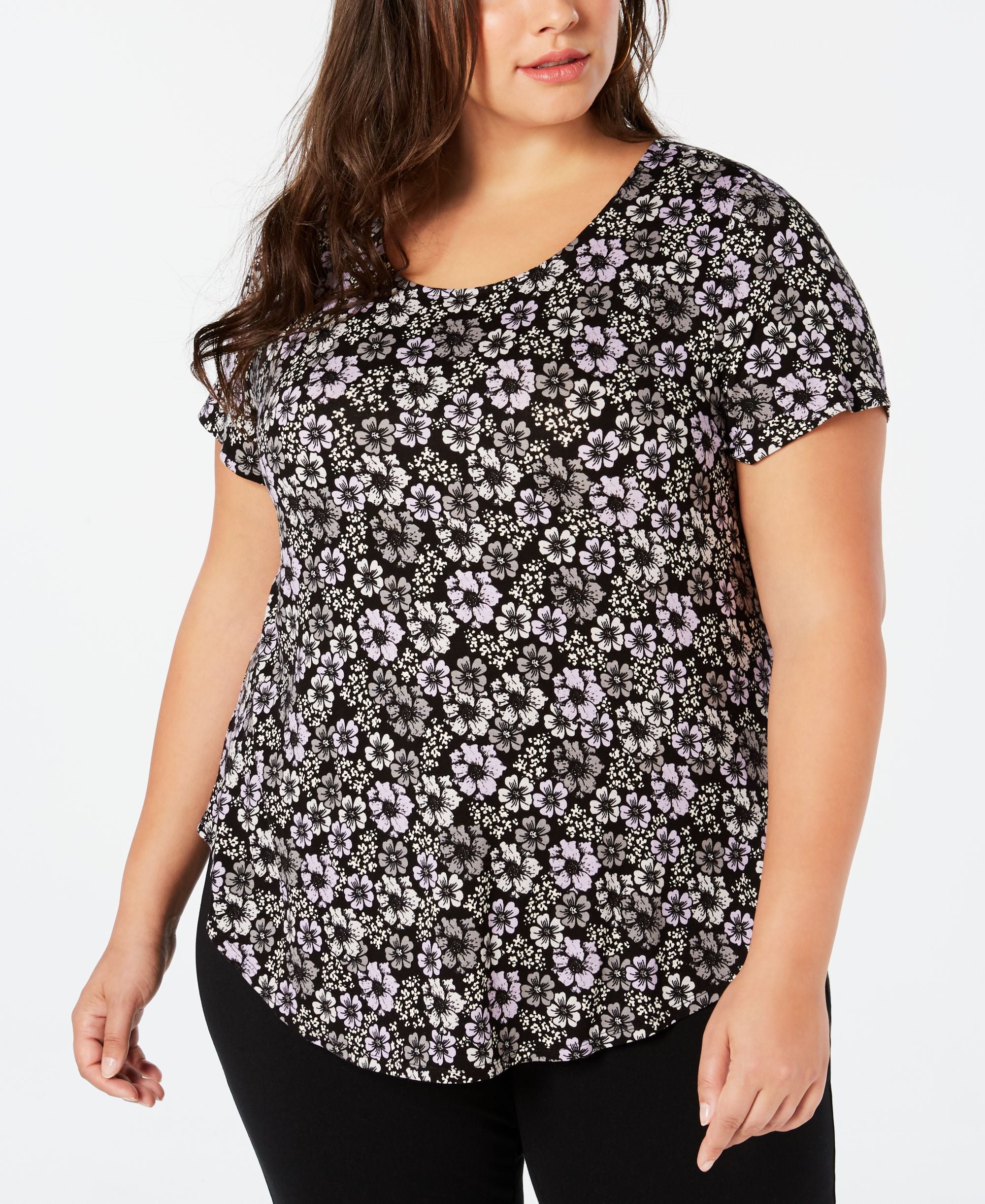 Plus Size Printed T-Shirt