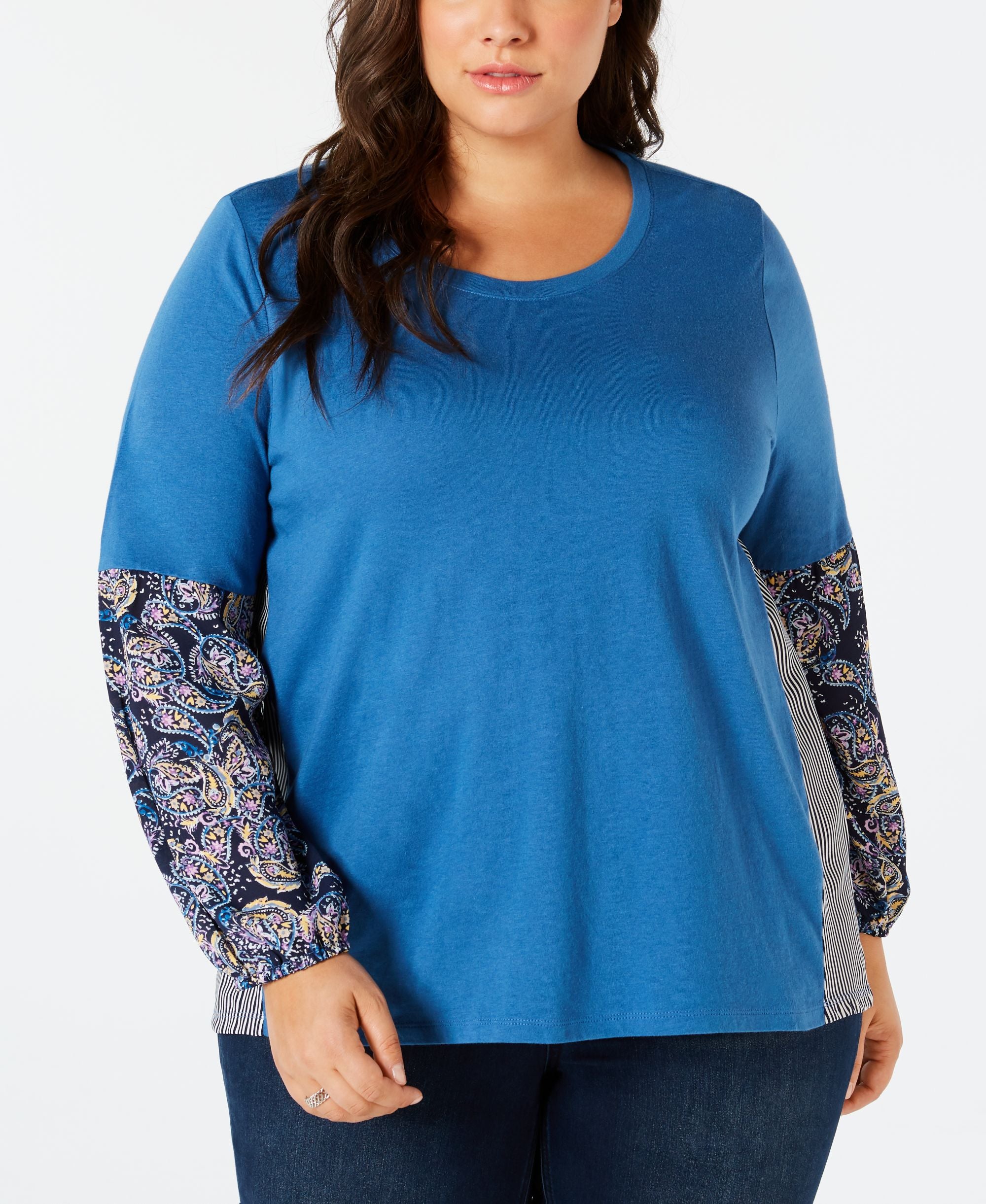 Plus Size Triple-Threat Top