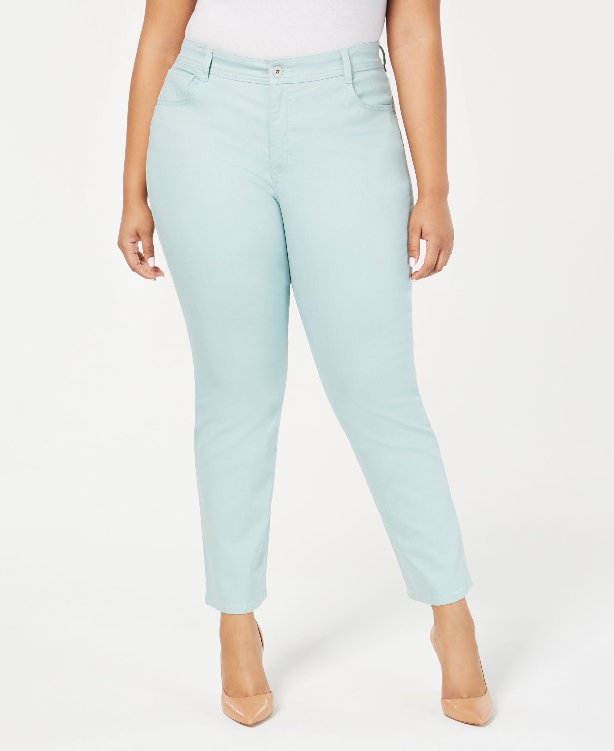 Style & Co Plus Size Color Wash Skinny Jeans