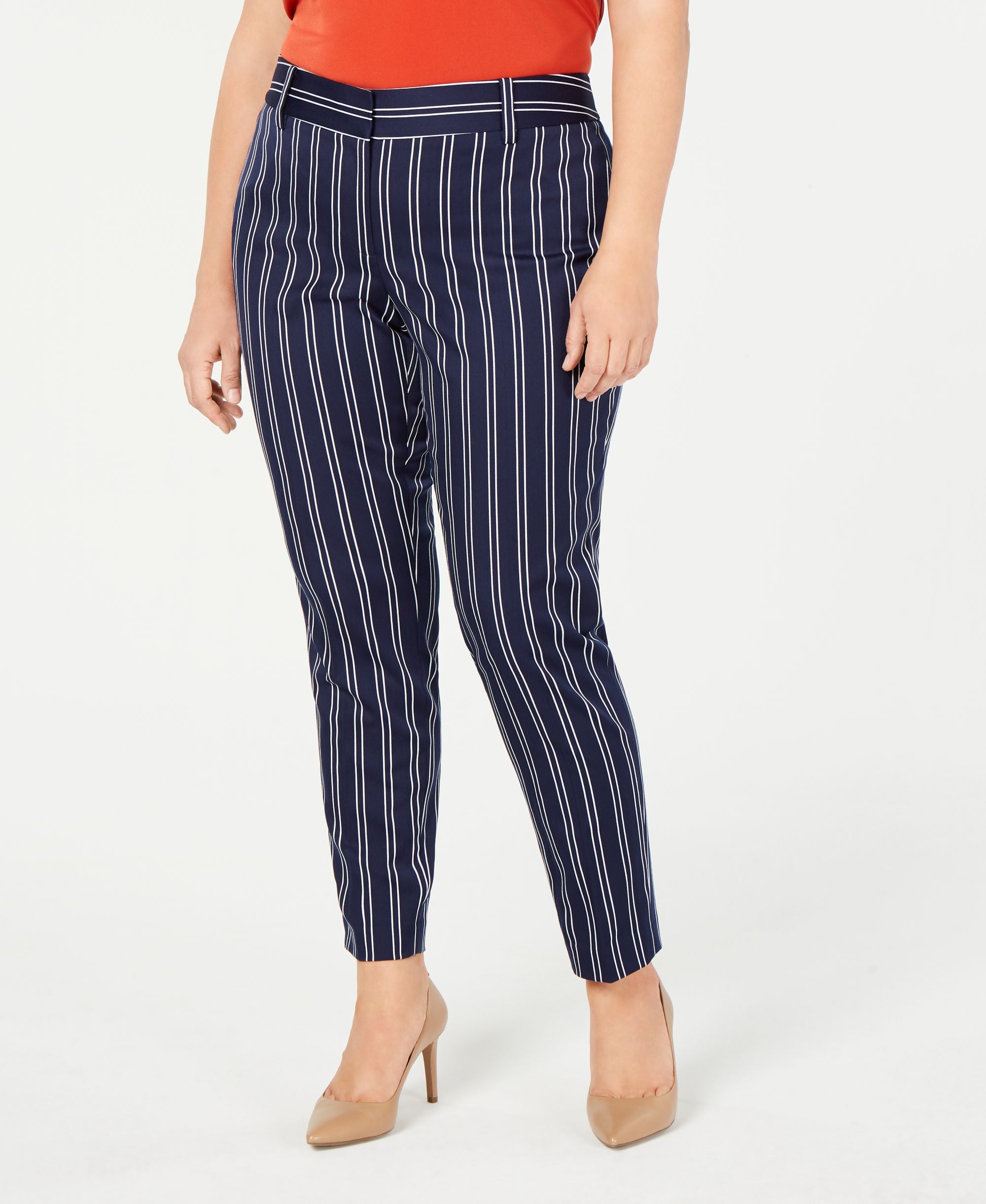 Plus Size Miranda Striped Pants