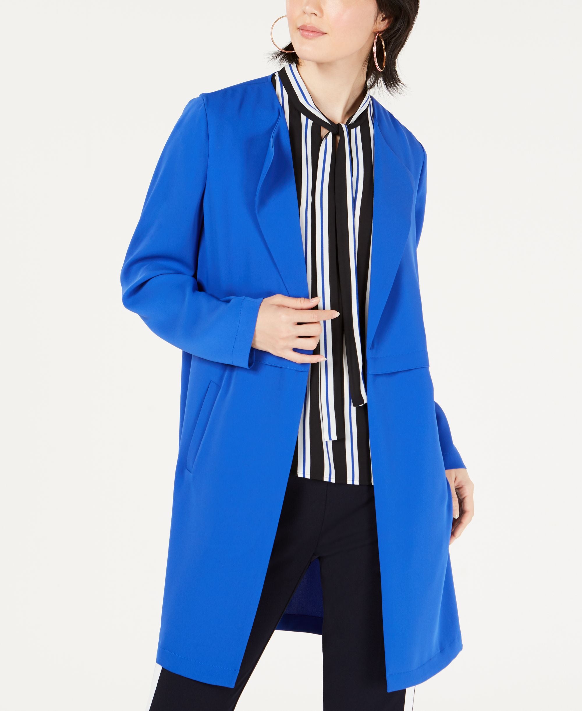 Bar III Crepe Topper Jacket