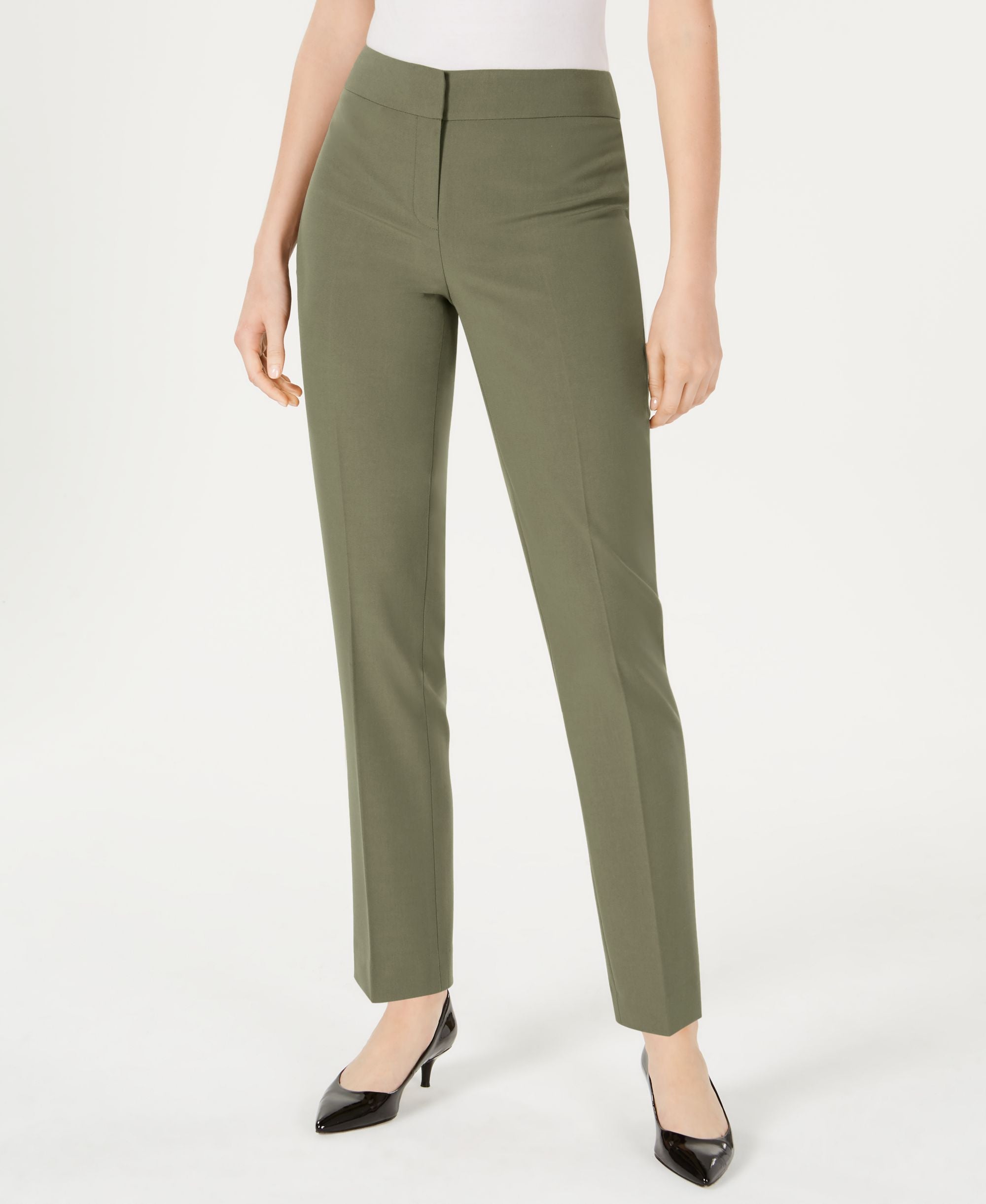 Nine West Straight Leg Stretch Pant