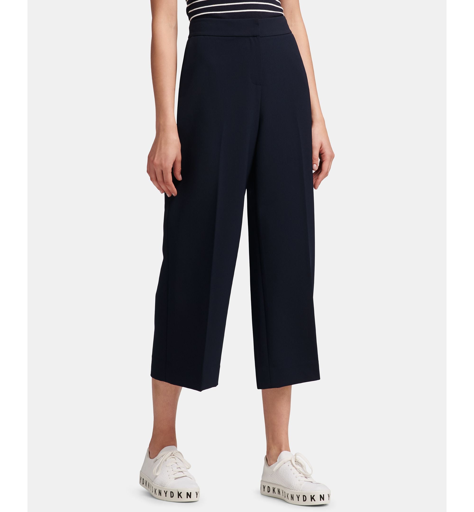 DKNY Wide Leg Cropped Pants