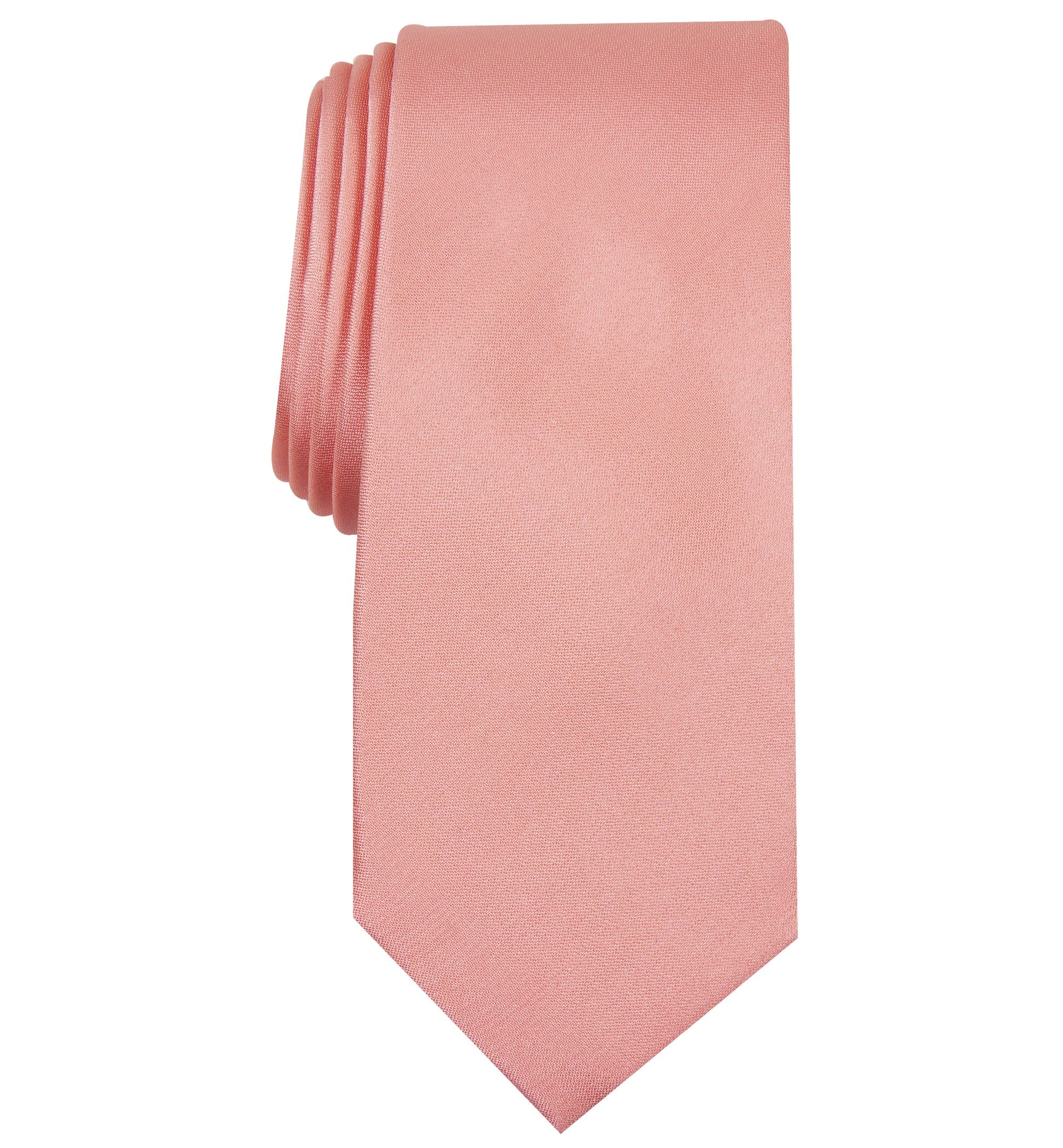 Men's Solid Texture Slim Tie