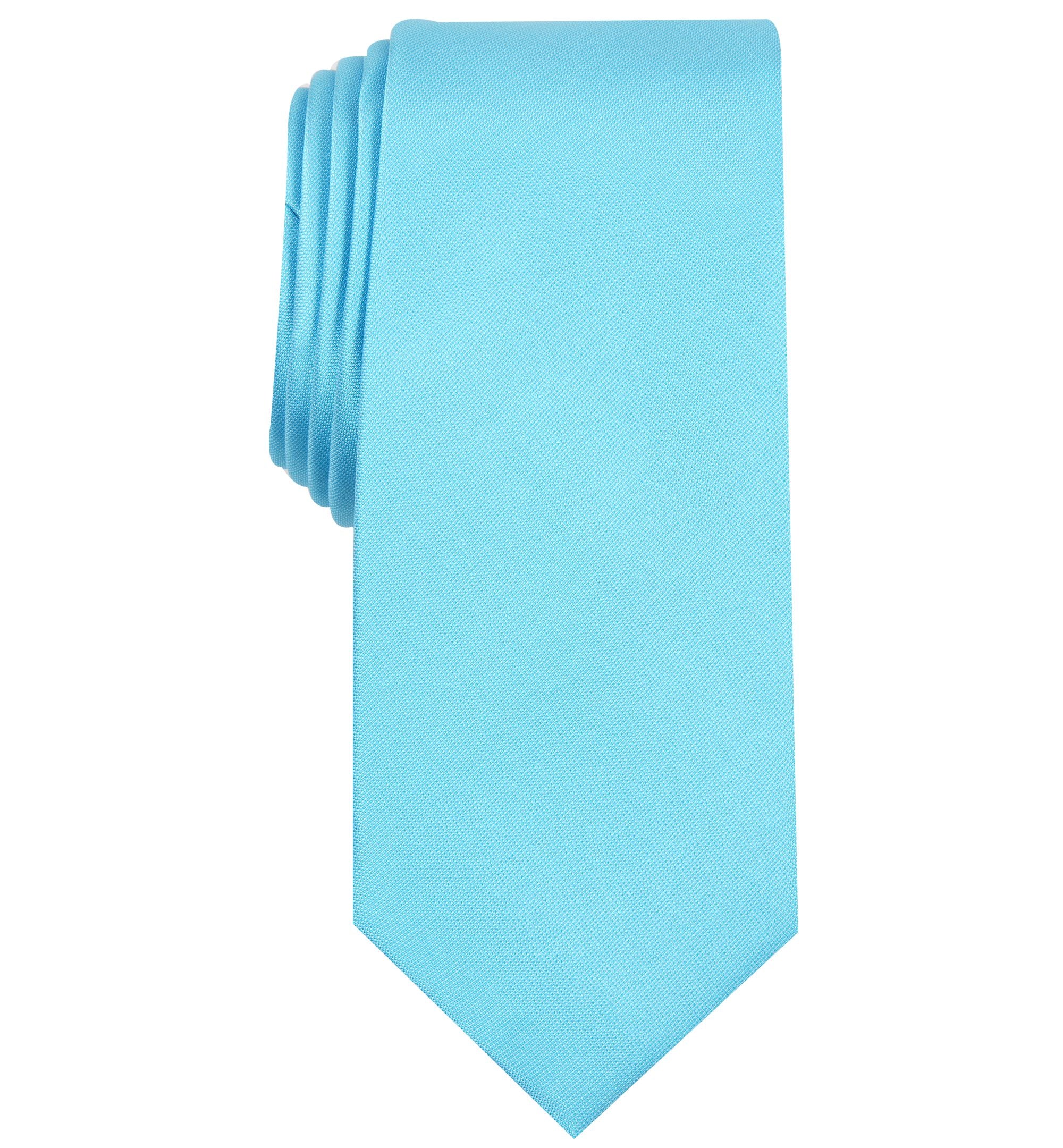 Men's Solid Texture Slim Tie