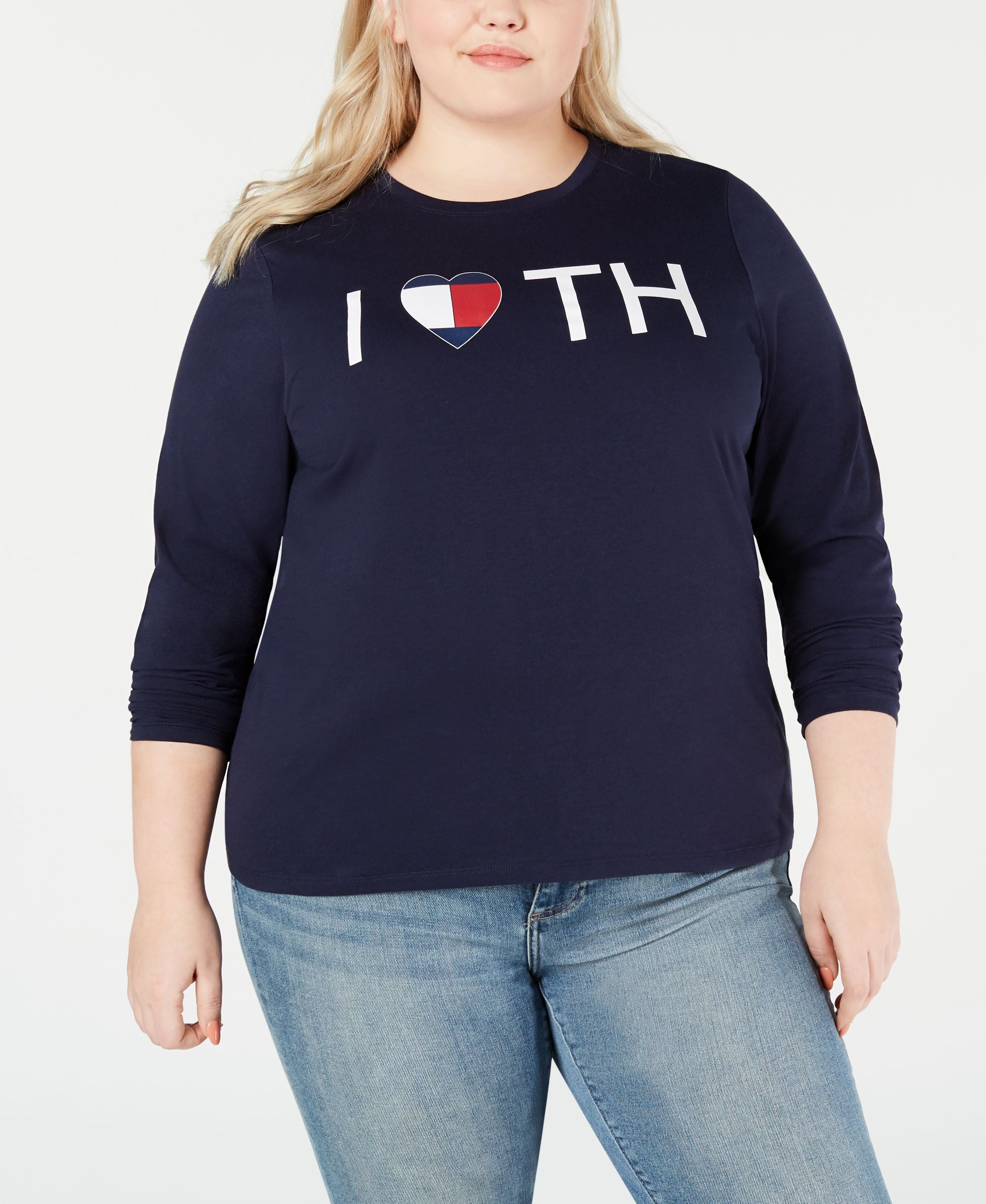 Tommy Hilfiger Sport Plus Size Graphic Top