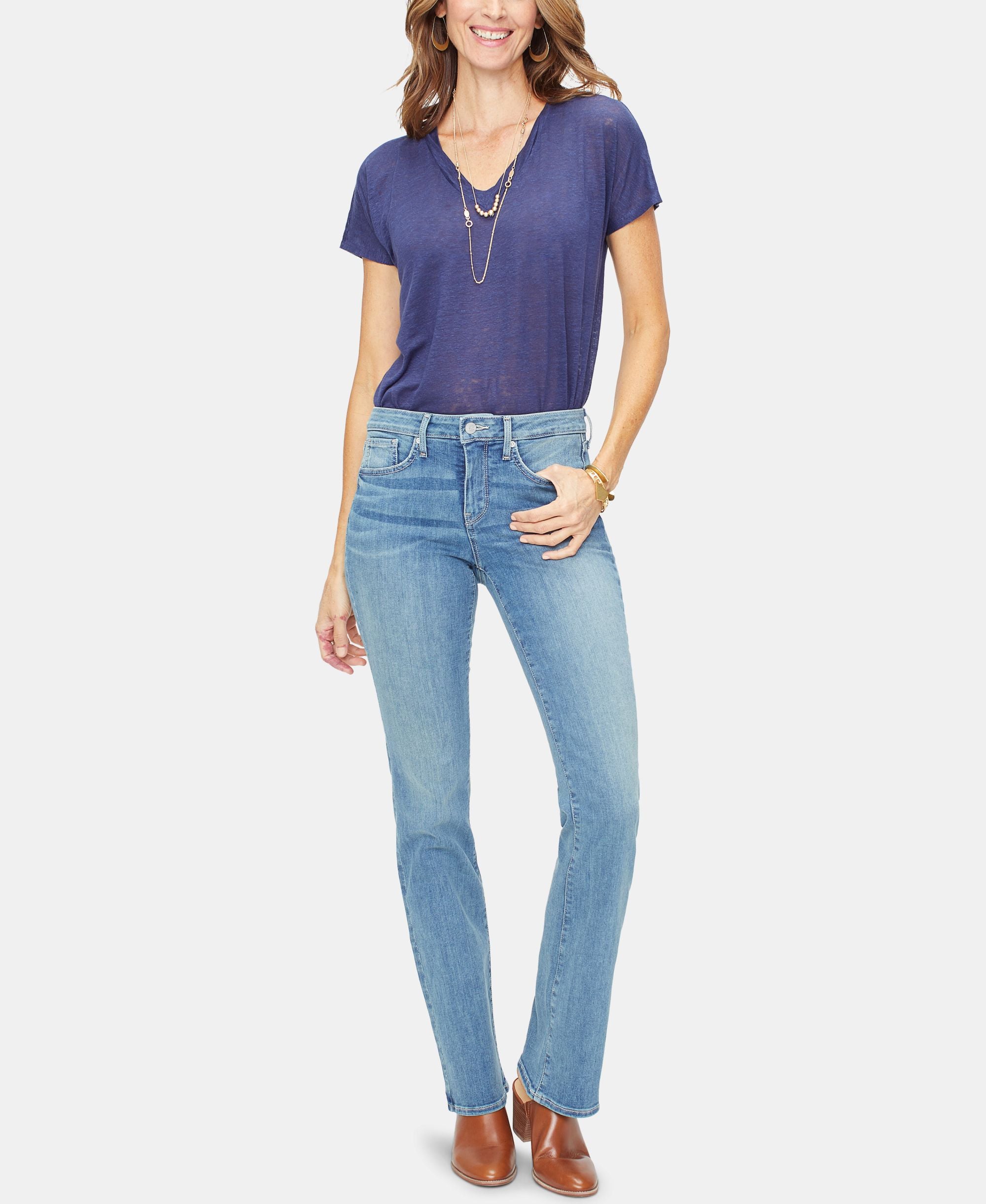Nydj Barbara Tummy Control Bootcut Jeans
