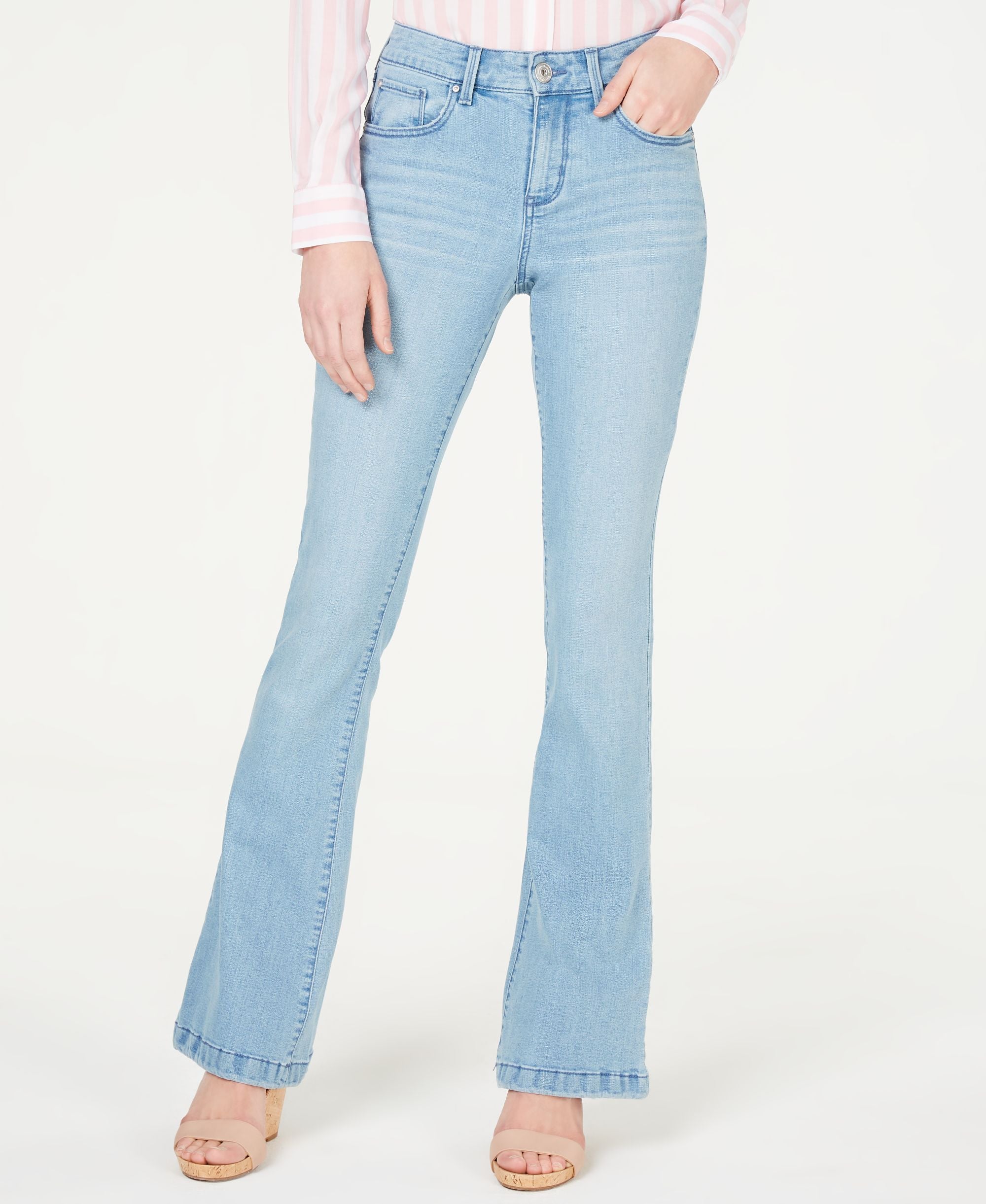 Flare Hem Jeans