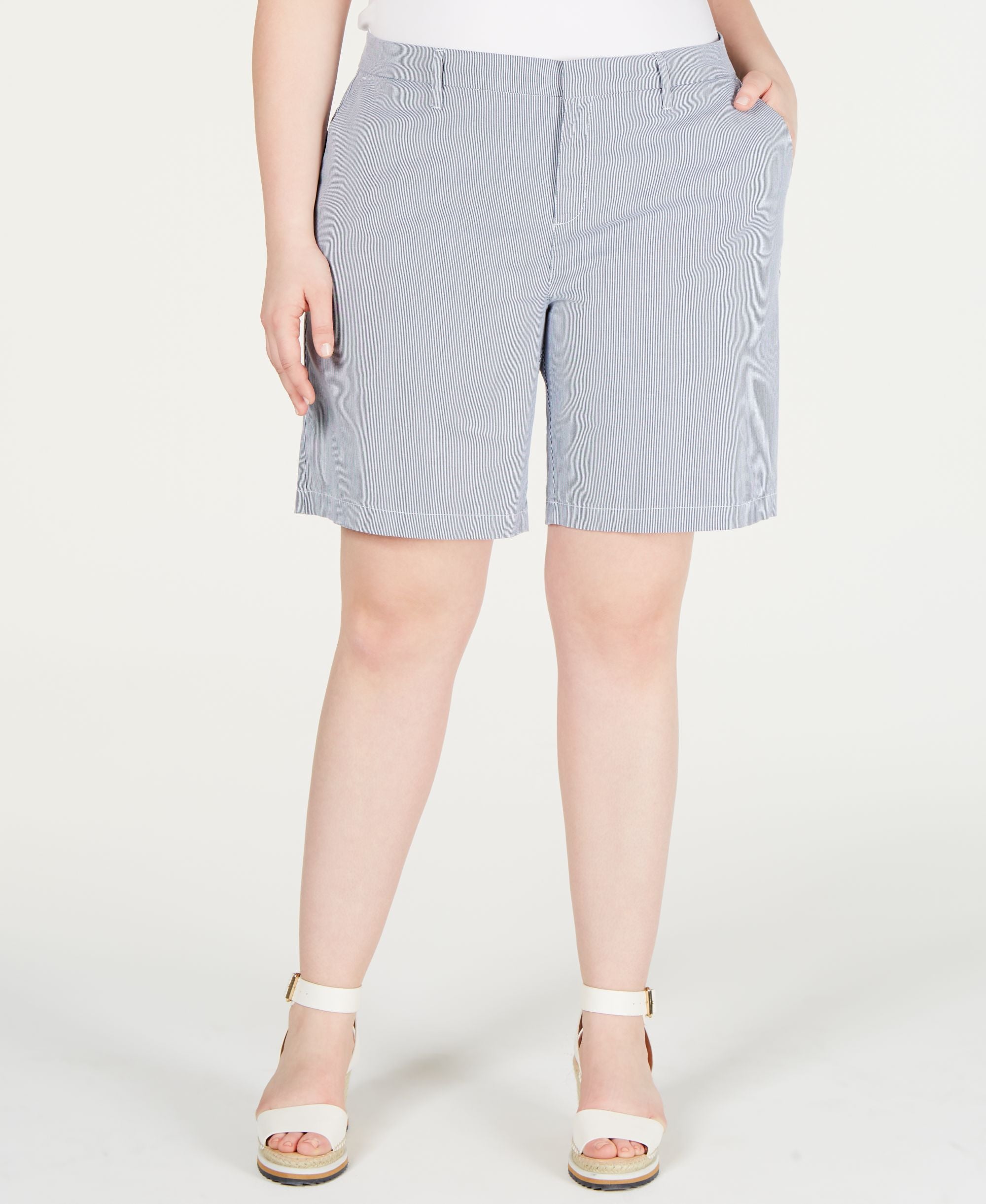 Tommy Hilfiger Plus Size Hollywood Chino Shorts