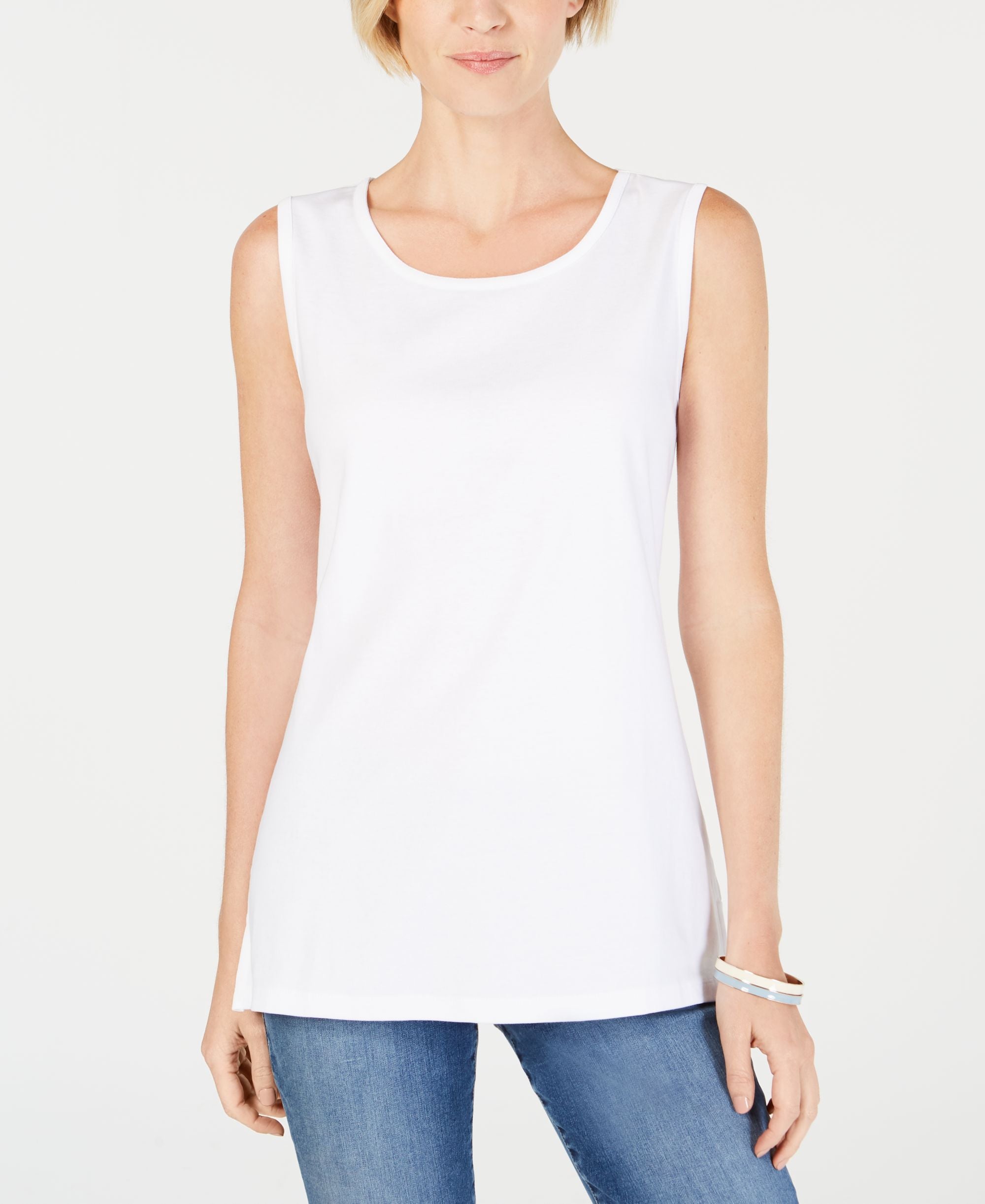Cotton Tunic Tank Top