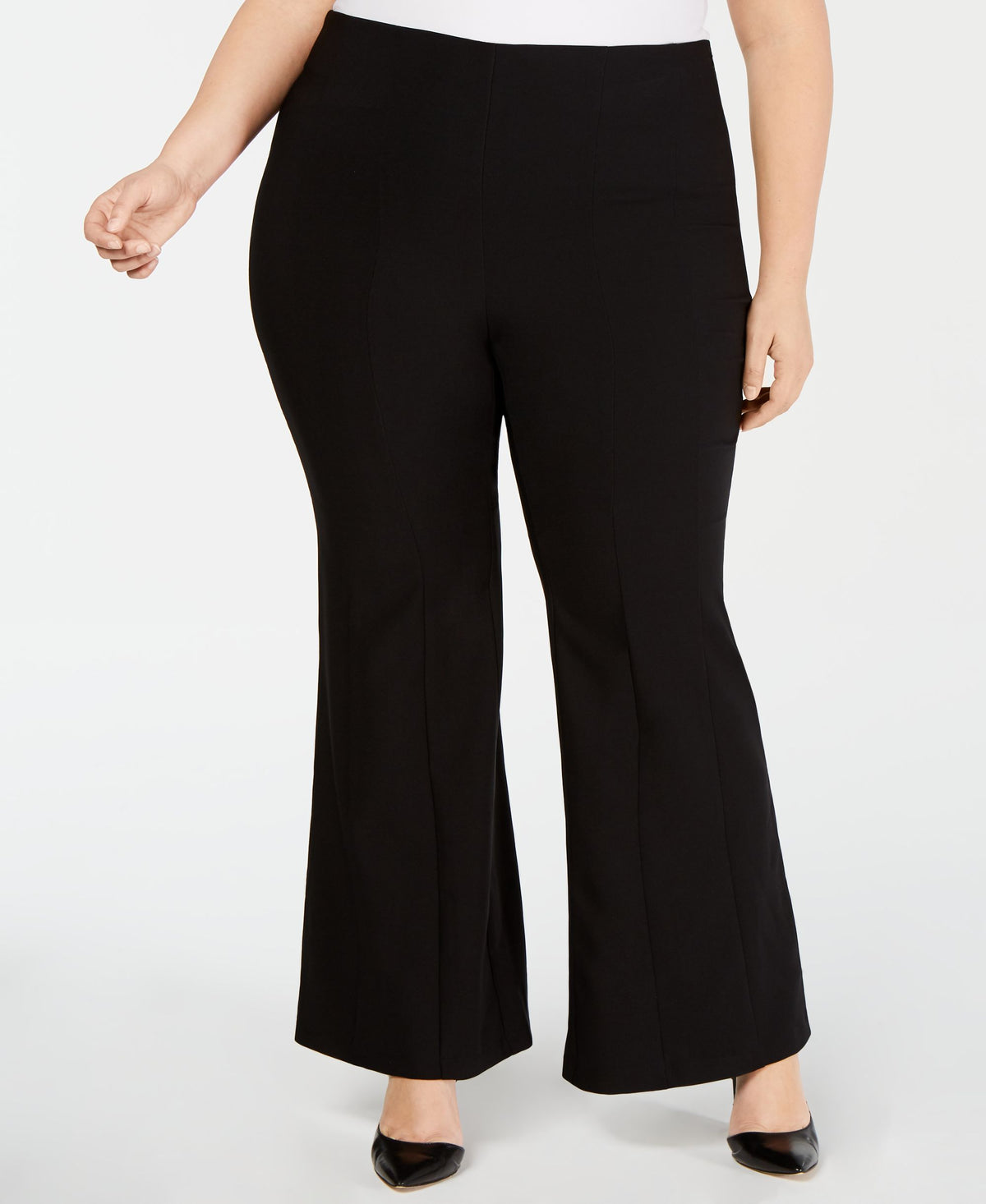 Plus Size Wide Leg Pants