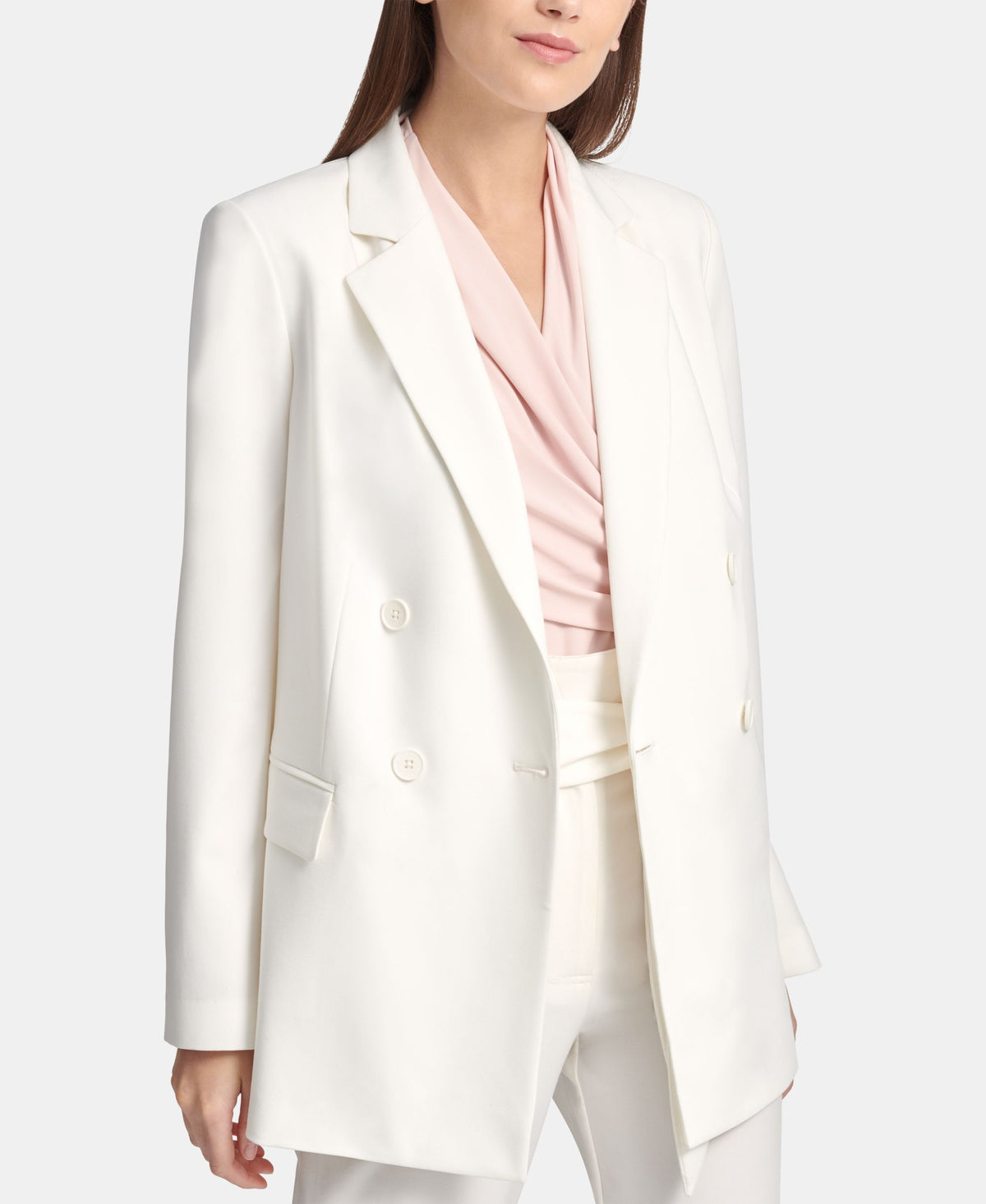 DKNY Oversized Double Breasted Blazer