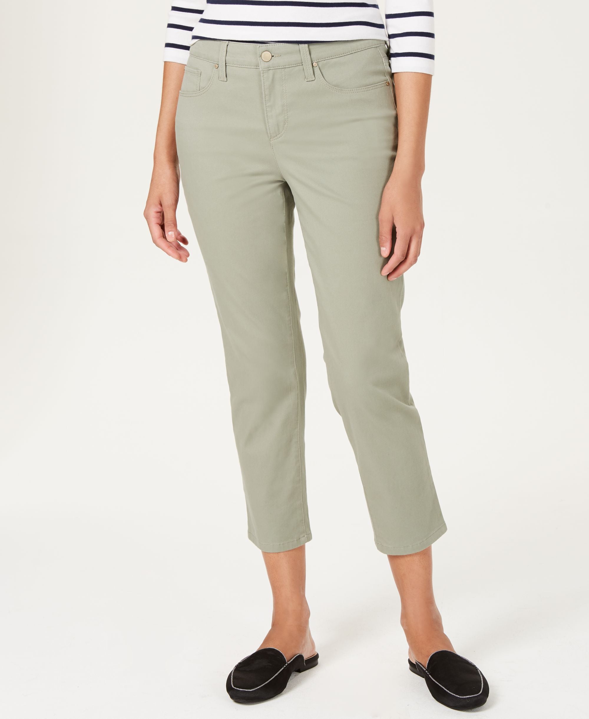 Petite Tummy-Control Bristol Capri Jeans
