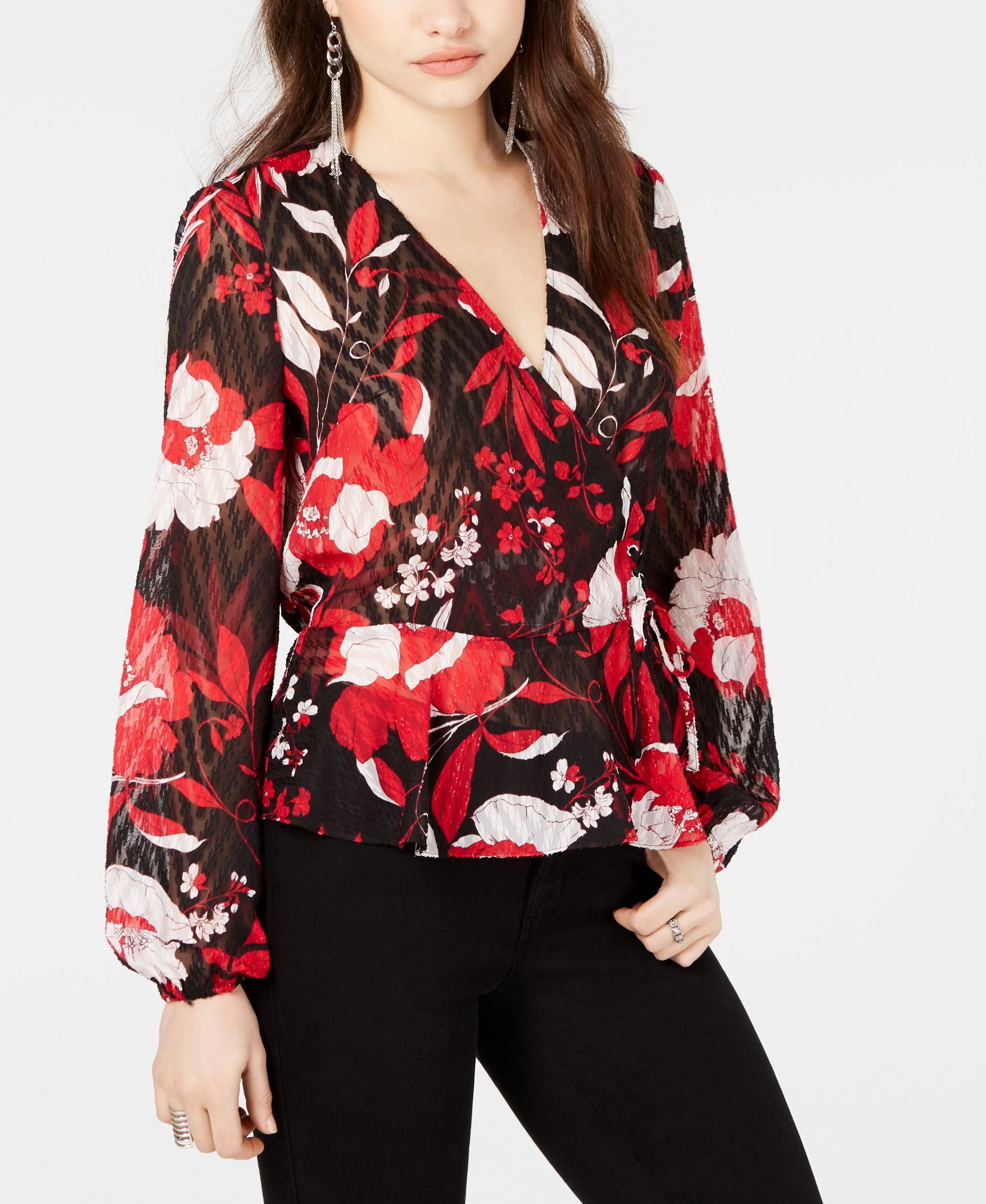 Guess Sadiyah Wrap Top