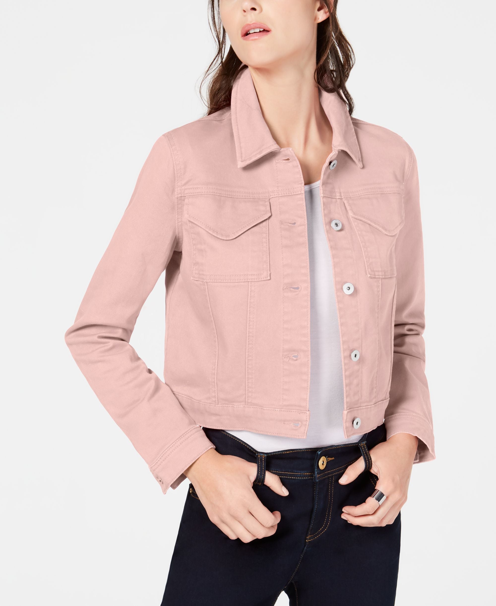 INC Utility Jean Jacket