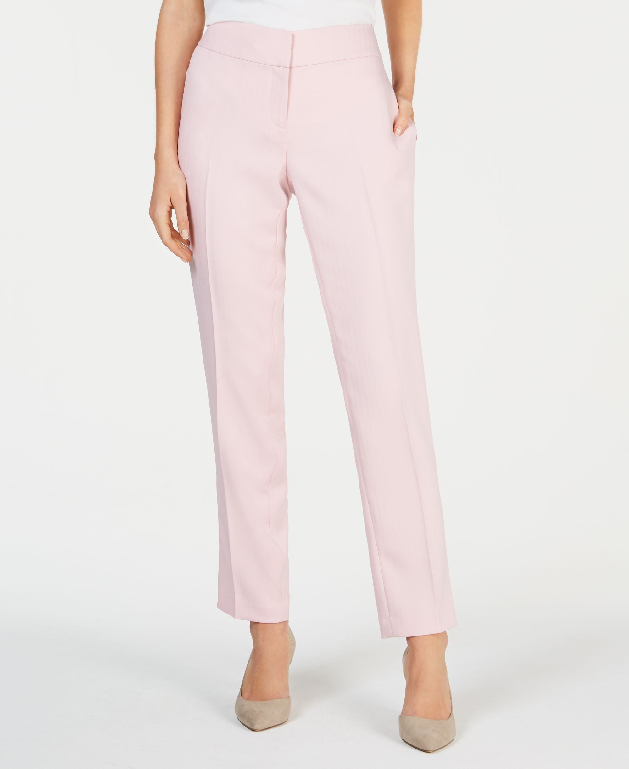 Kasper Petite Straight Leg Pants