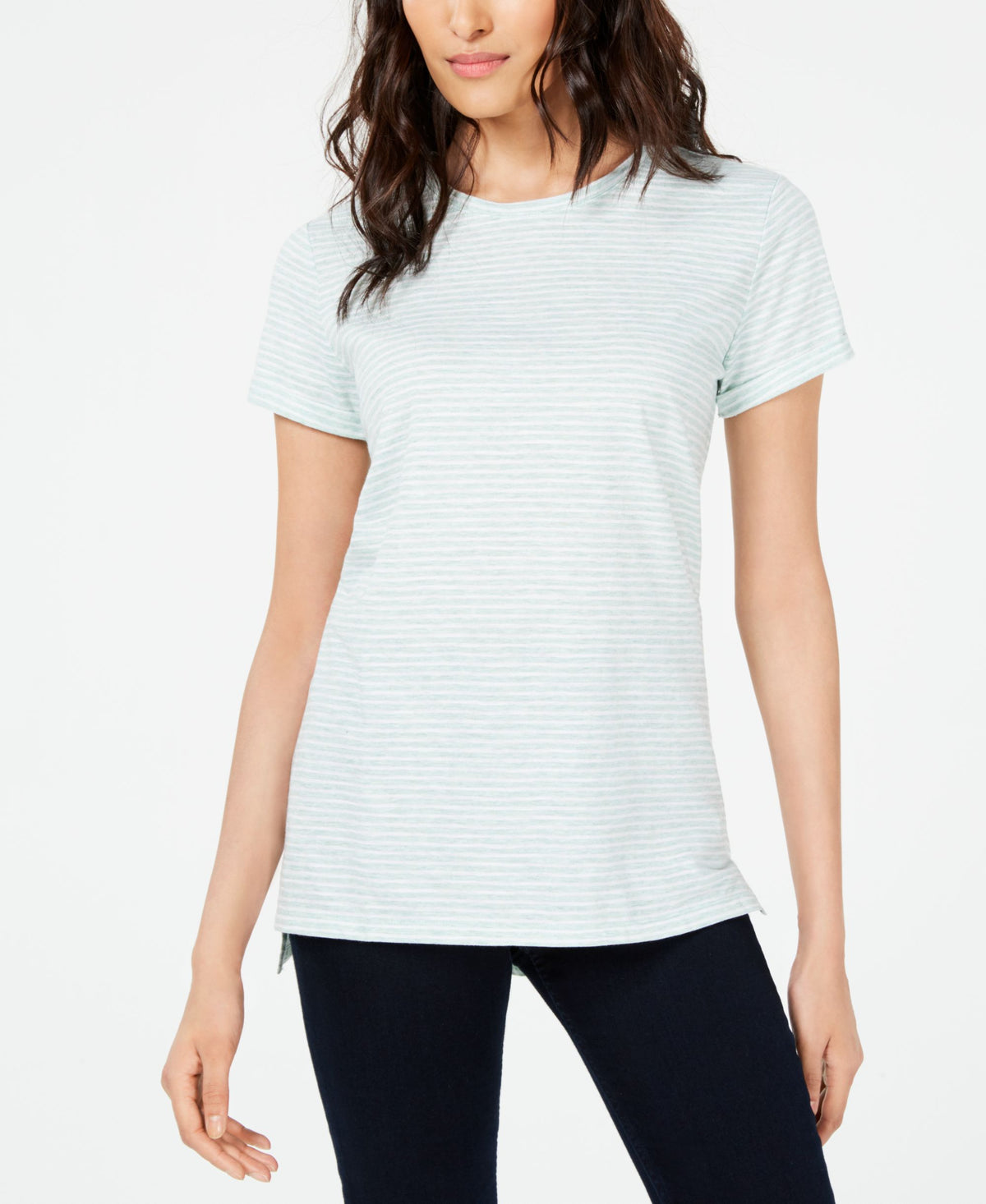 Maison Jules Striped Crew Neck T-Shirt