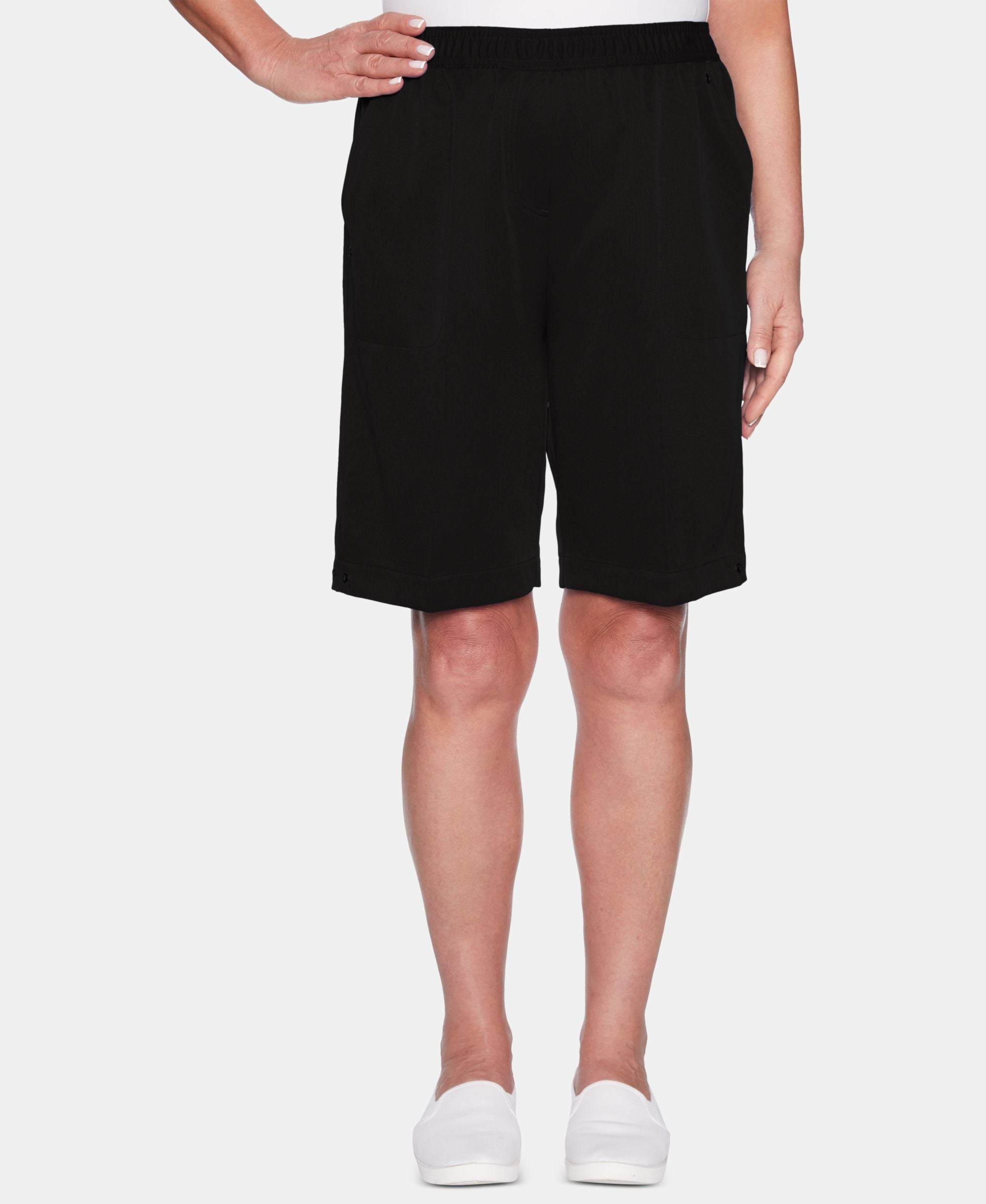 Alfred Dunner Classics Pull On Bermuda Shorts