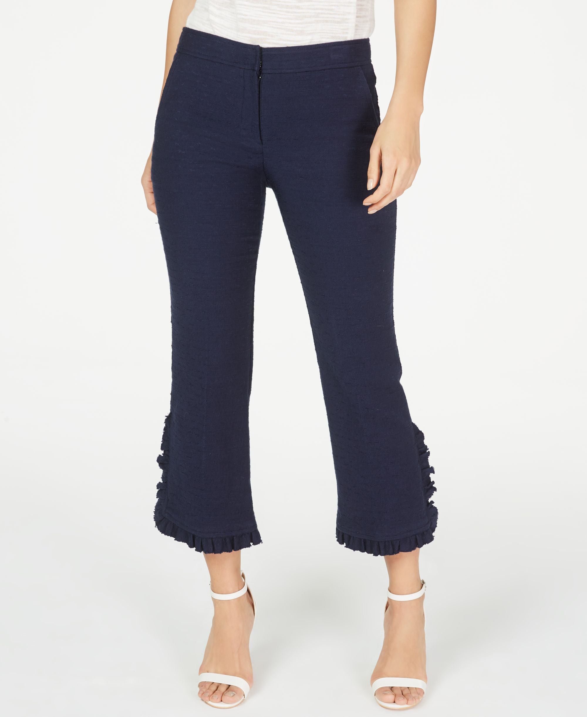 Trina Turk Ruffle Hem Pants
