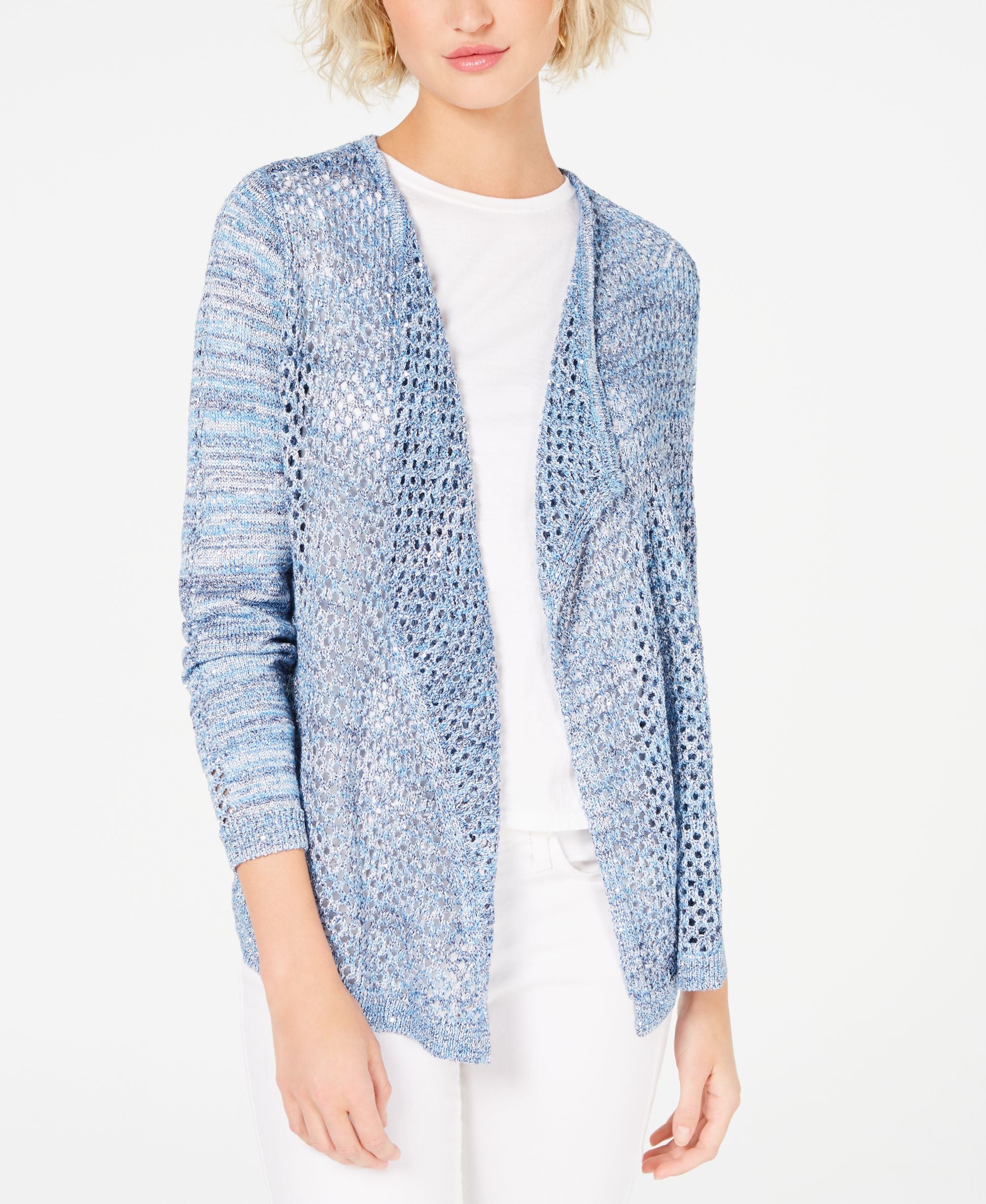 Pointelle Cardigan