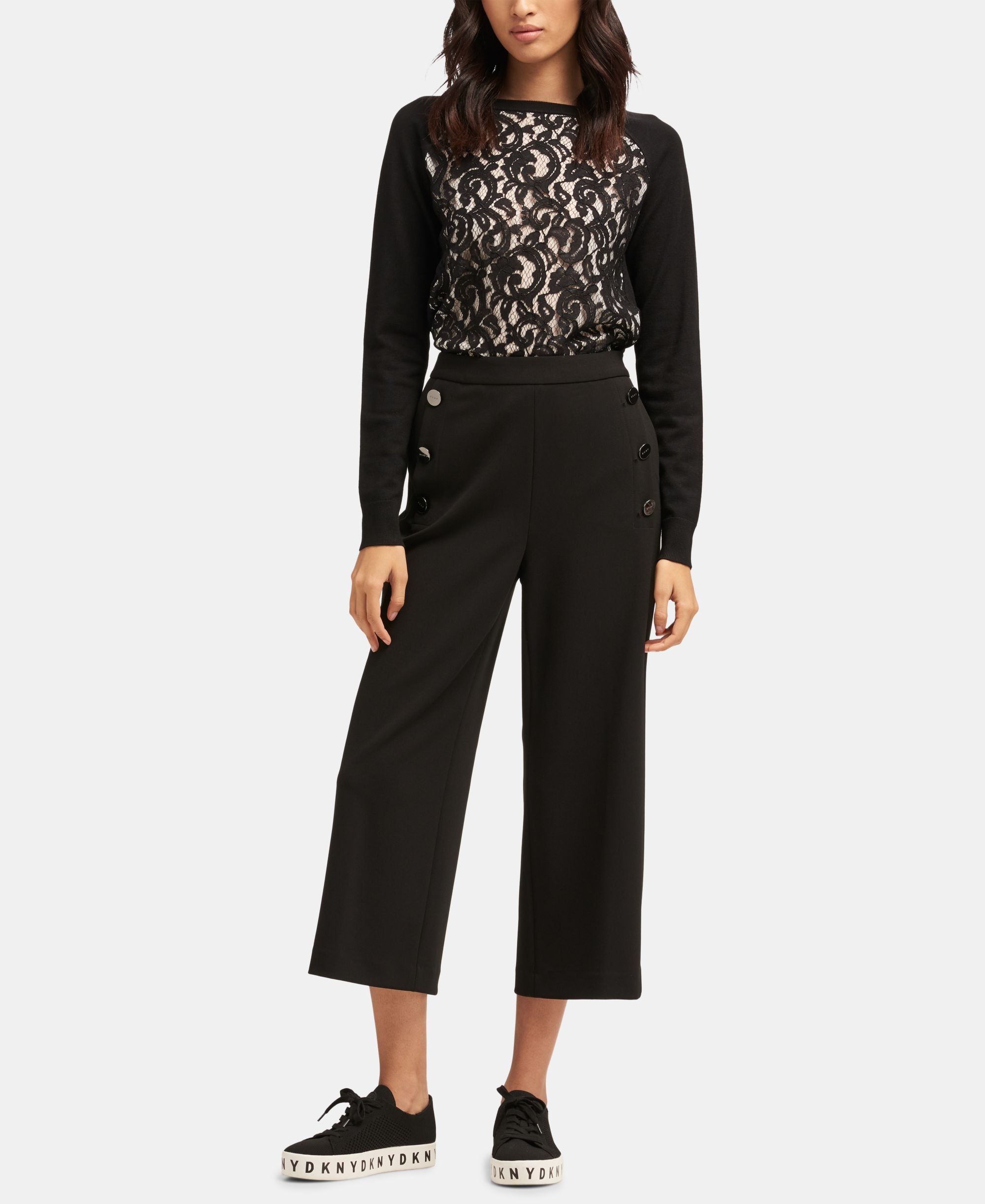 DKNY Cropped Sailor Pants